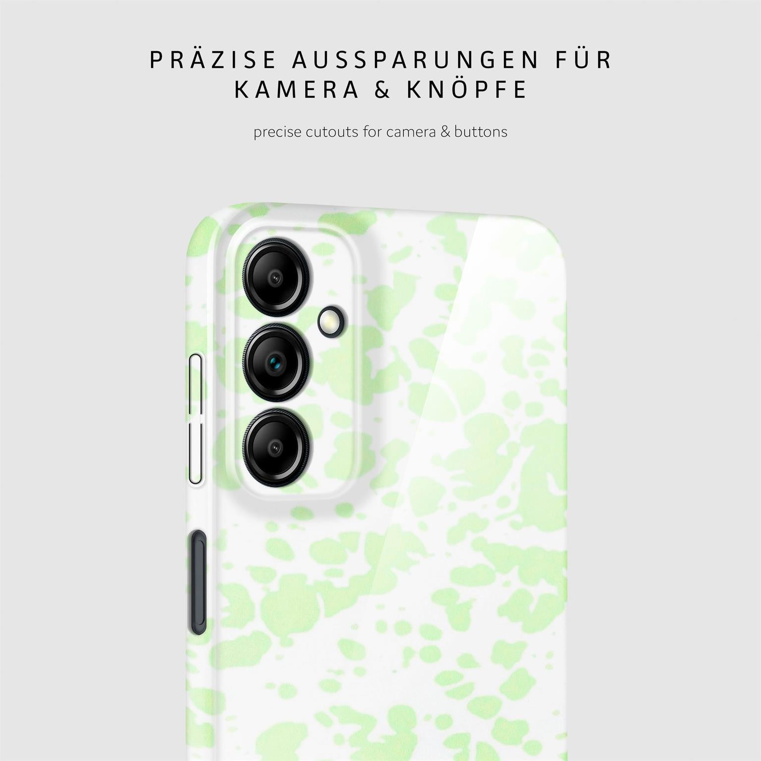 Splash Case für Samsung Galaxy A14 5G in der Farbe Mint Mirage (Grün)