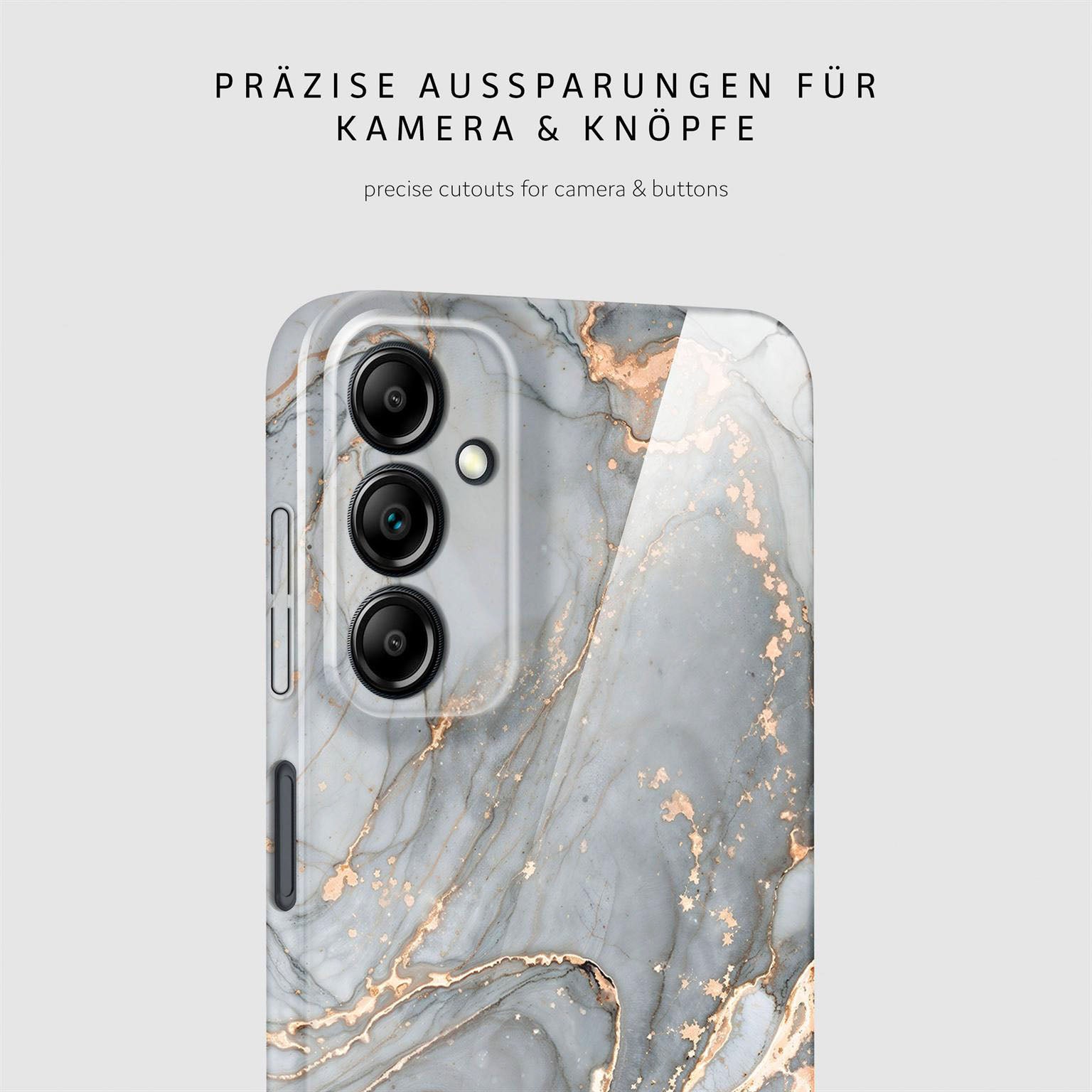 Bliss Cover für Samsung Galaxy A14 5G in der Farbe Soft Granite (Grau)