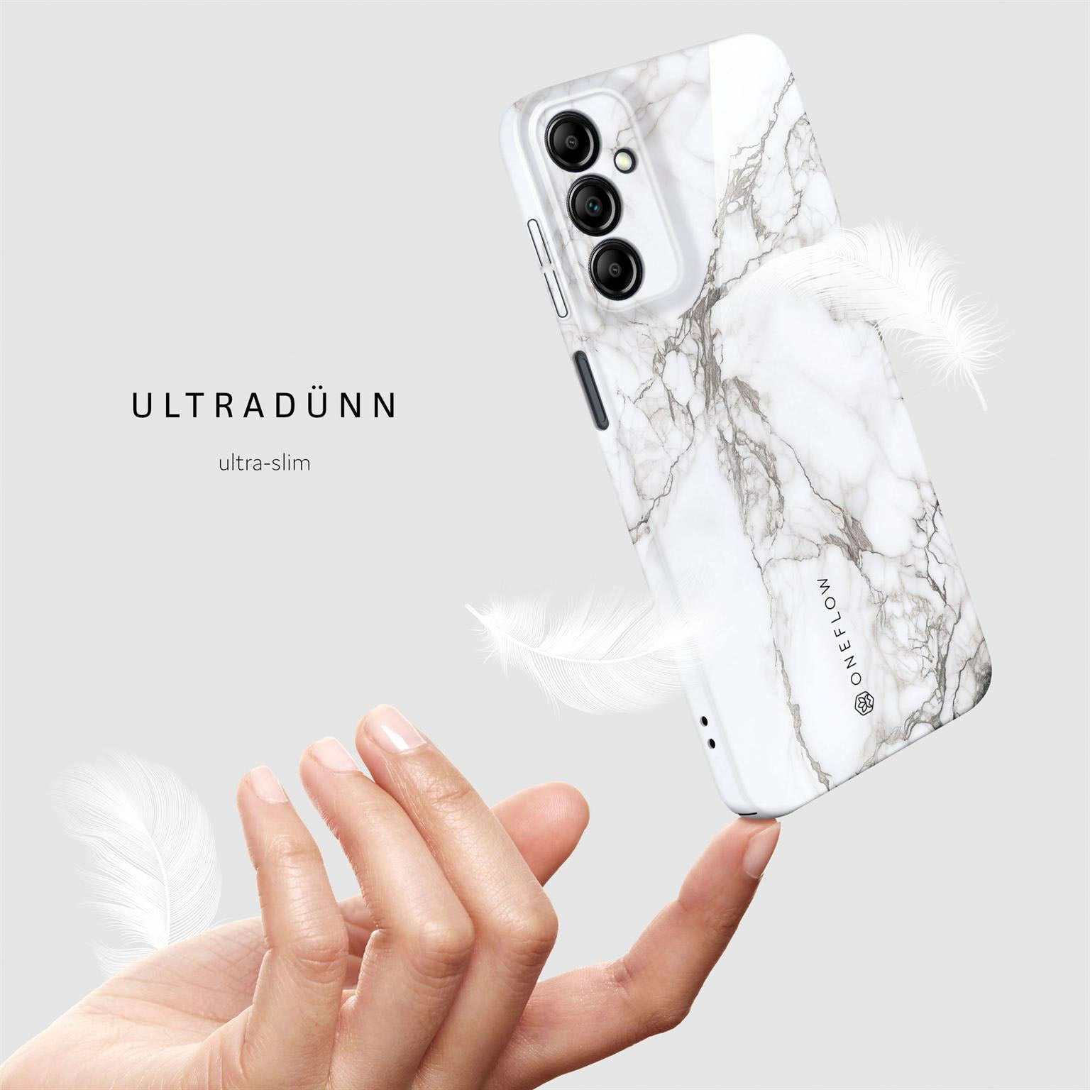 Bliss Cover für Samsung Galaxy A14 5G in der Farbe Ivory Whisper (Weiß)
