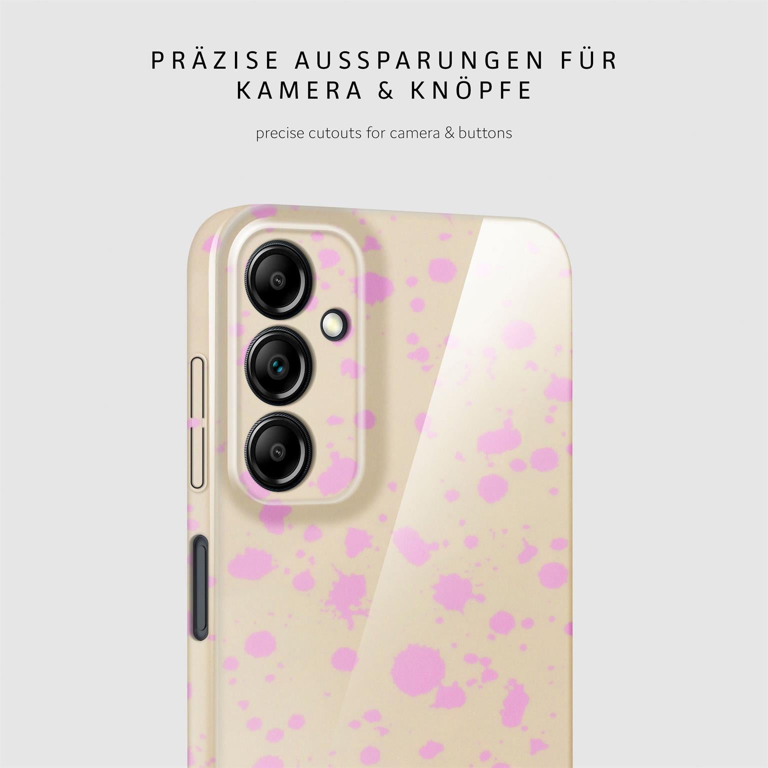 Splash Case für Samsung Galaxy A14 5G in der Farbe Blush Pop (Rosa / Pink)