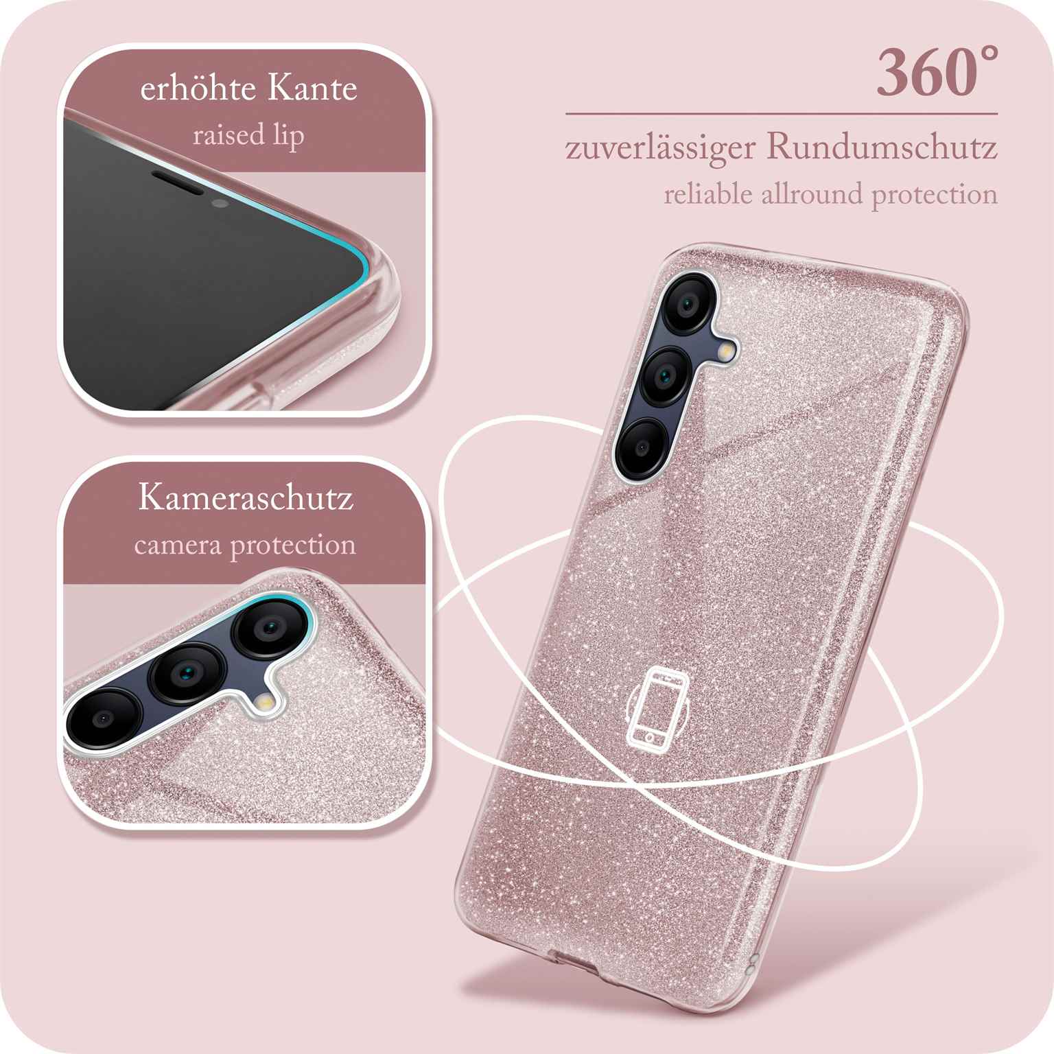 Glitter Case für Samsung Galaxy A15 (4G)