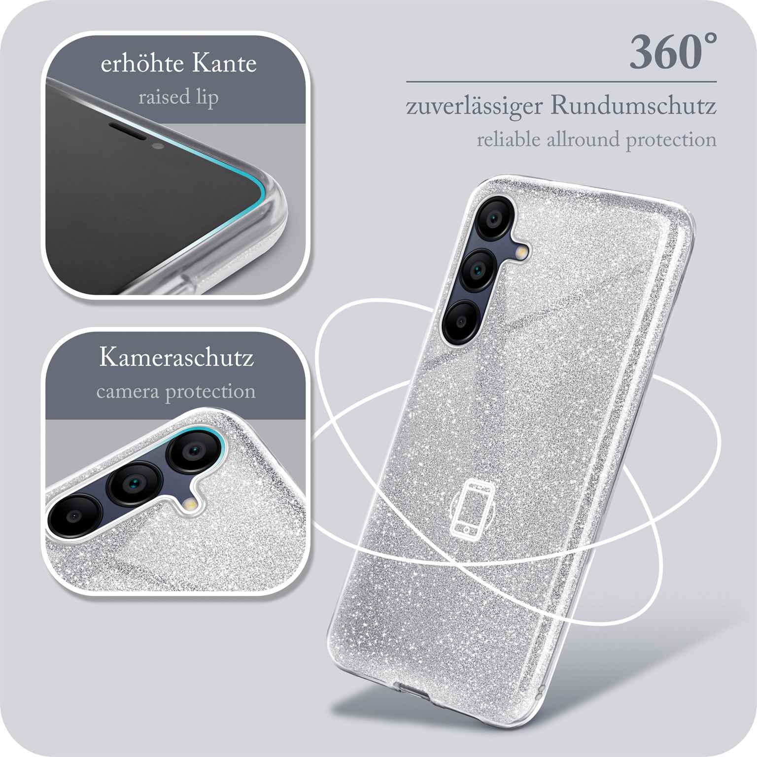 Glitter Case für Samsung Galaxy A15 (4G)