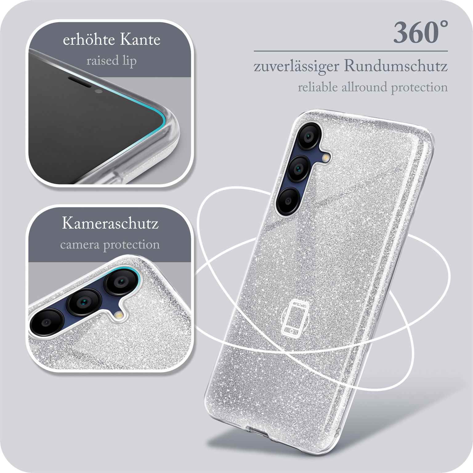 Glitter Case für Samsung Galaxy A15 5G
