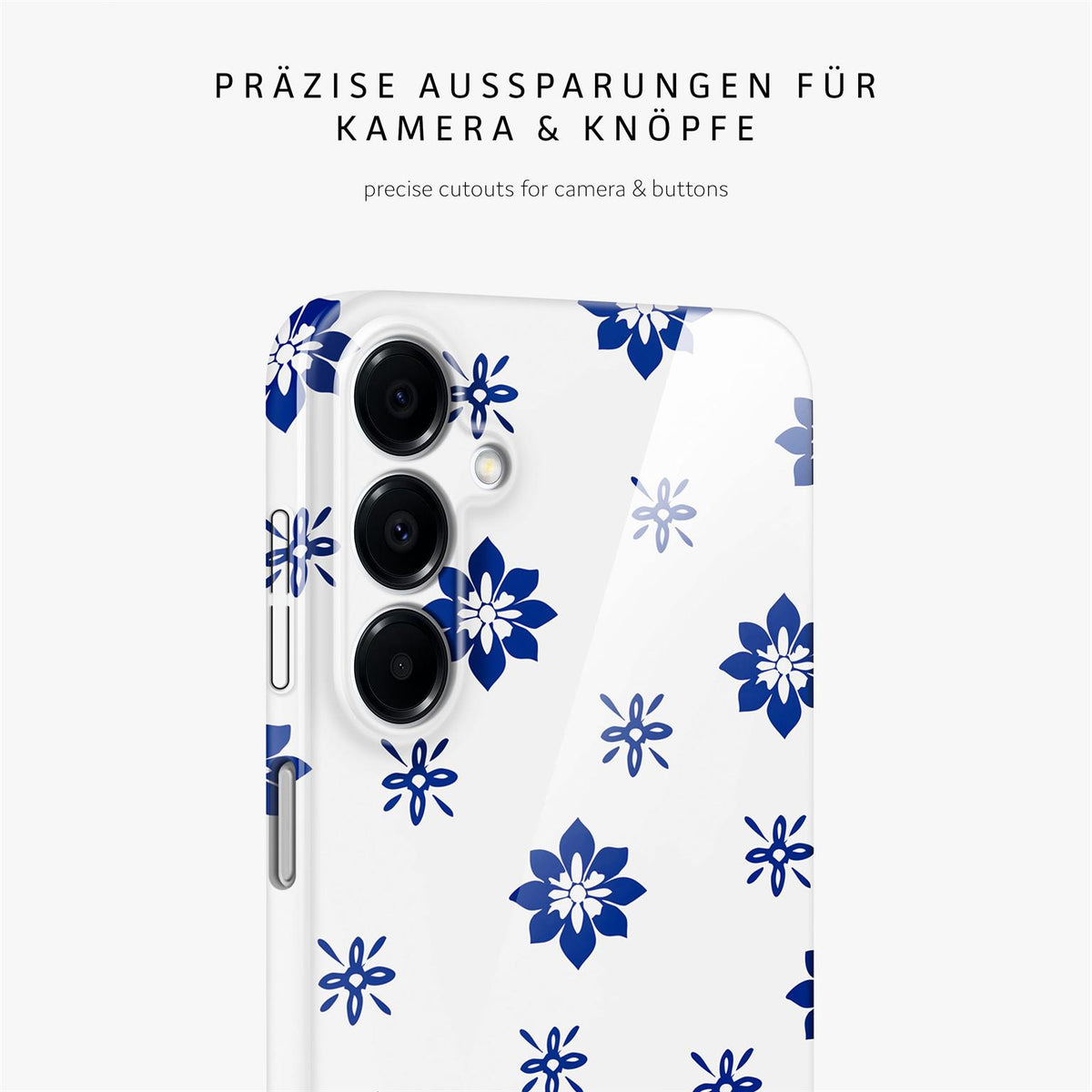 Splash Case für Samsung Galaxy A16 (4G) in der Farbe Porcelain Pop (Weiß)