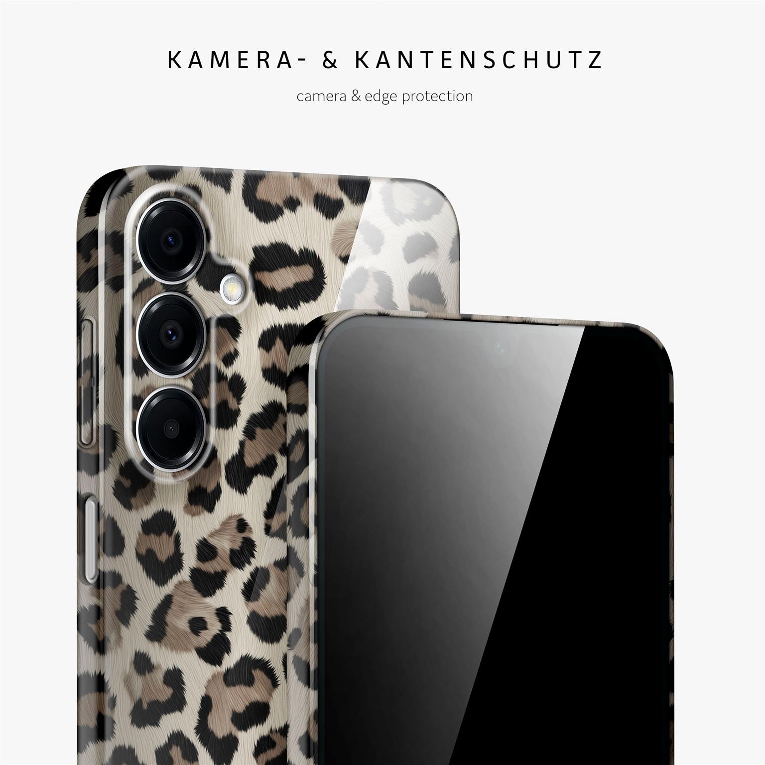 Wild Cover für Samsung Galaxy A16 (4G) in der Farbe Golden Leopard (Gold)