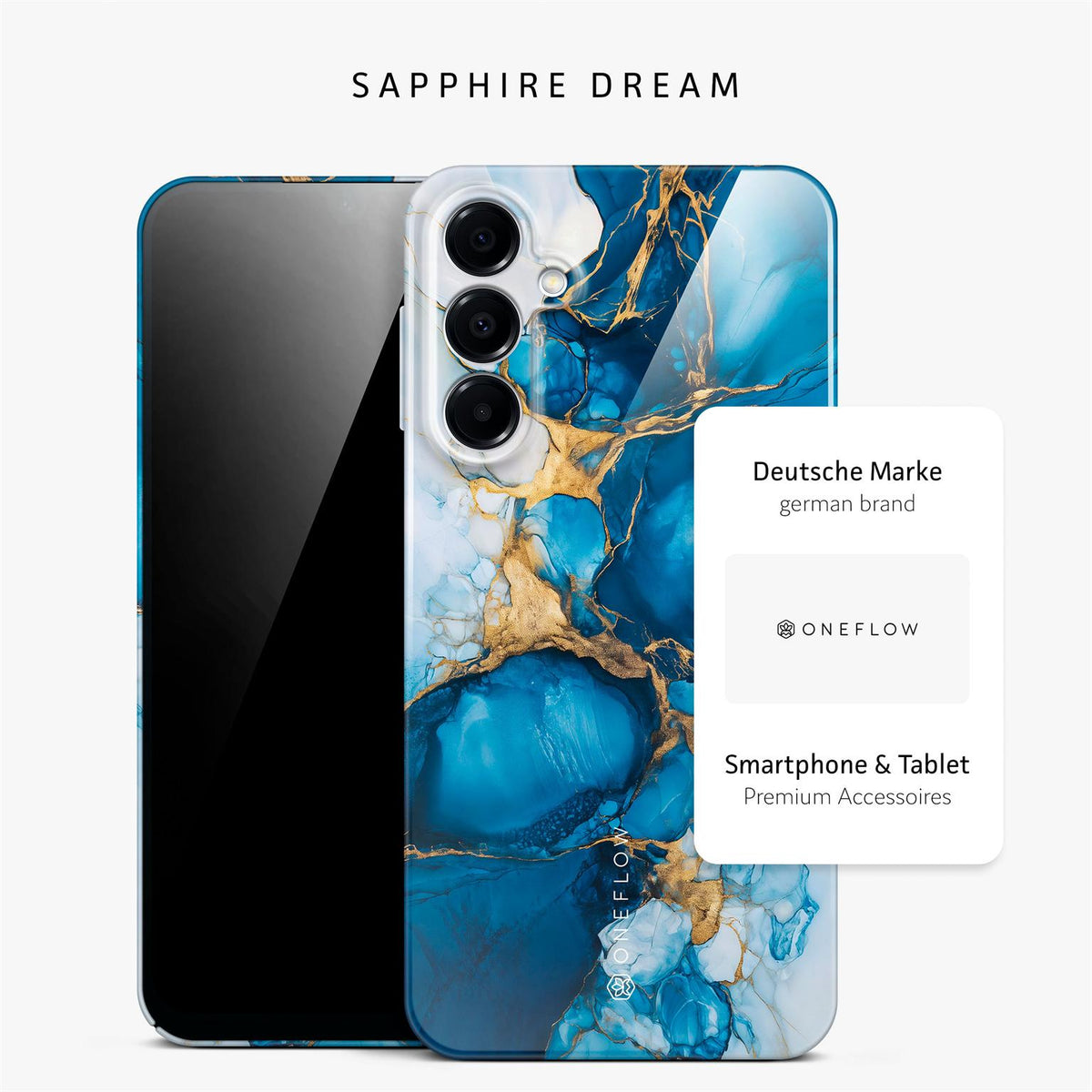 Bliss Cover für Samsung Galaxy A16 (4G) in der Farbe Sapphire Dream (Blau)