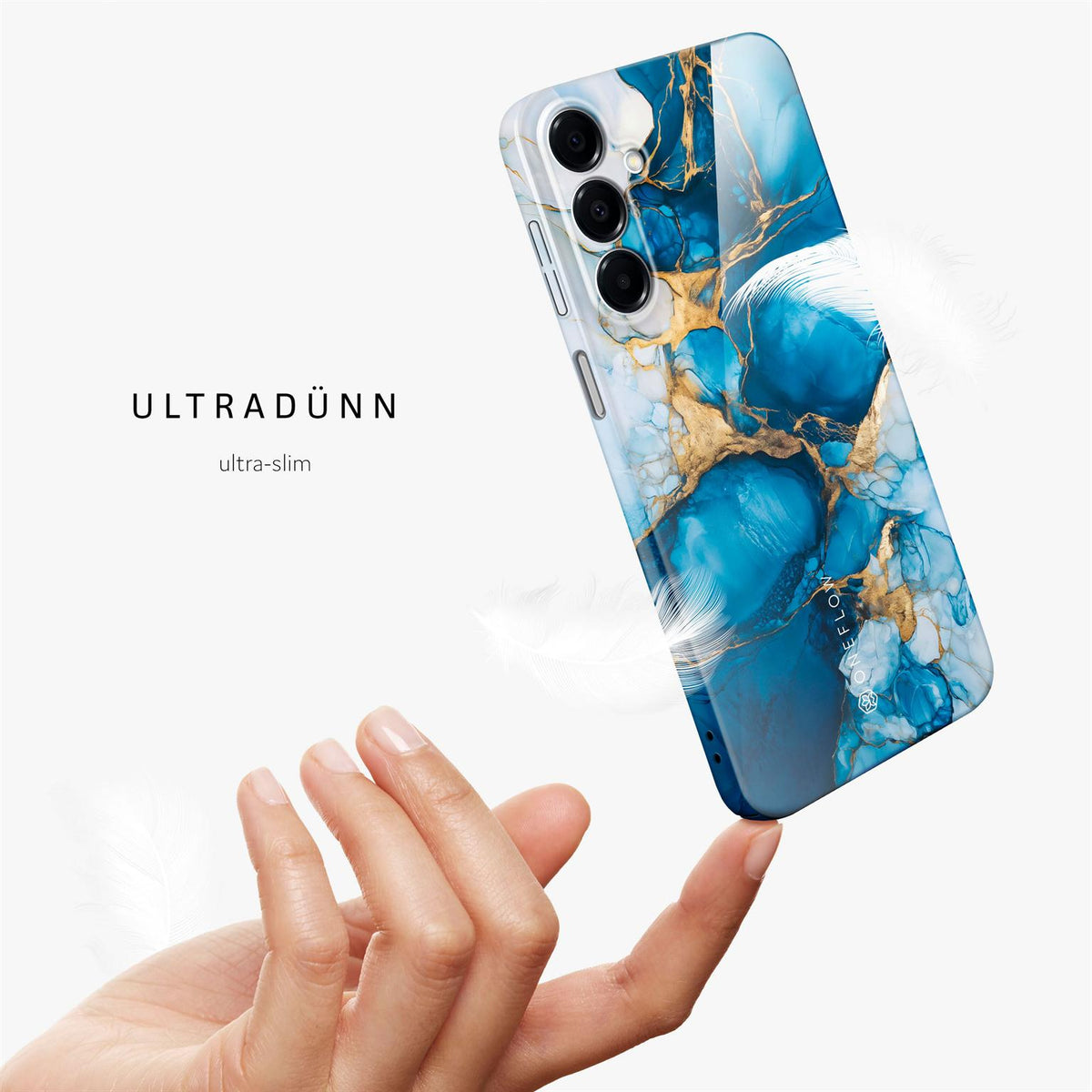 Bliss Cover für Samsung Galaxy A16 (4G) in der Farbe Sapphire Dream (Blau)