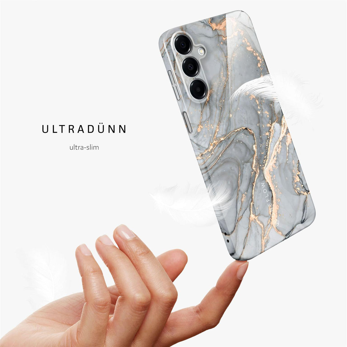 Bliss Cover für Samsung Galaxy A16 (4G) in der Farbe Soft Granite (Grau)