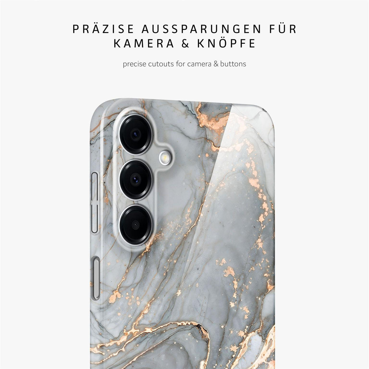 Bliss Cover für Samsung Galaxy A16 (4G) in der Farbe Soft Granite (Grau)