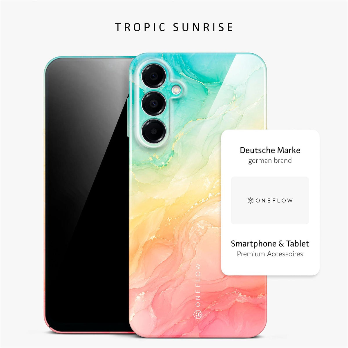 Bliss Cover für Samsung Galaxy A16 (4G) in der Farbe Tropic Sunrise (Mehrfarbig (bunt))