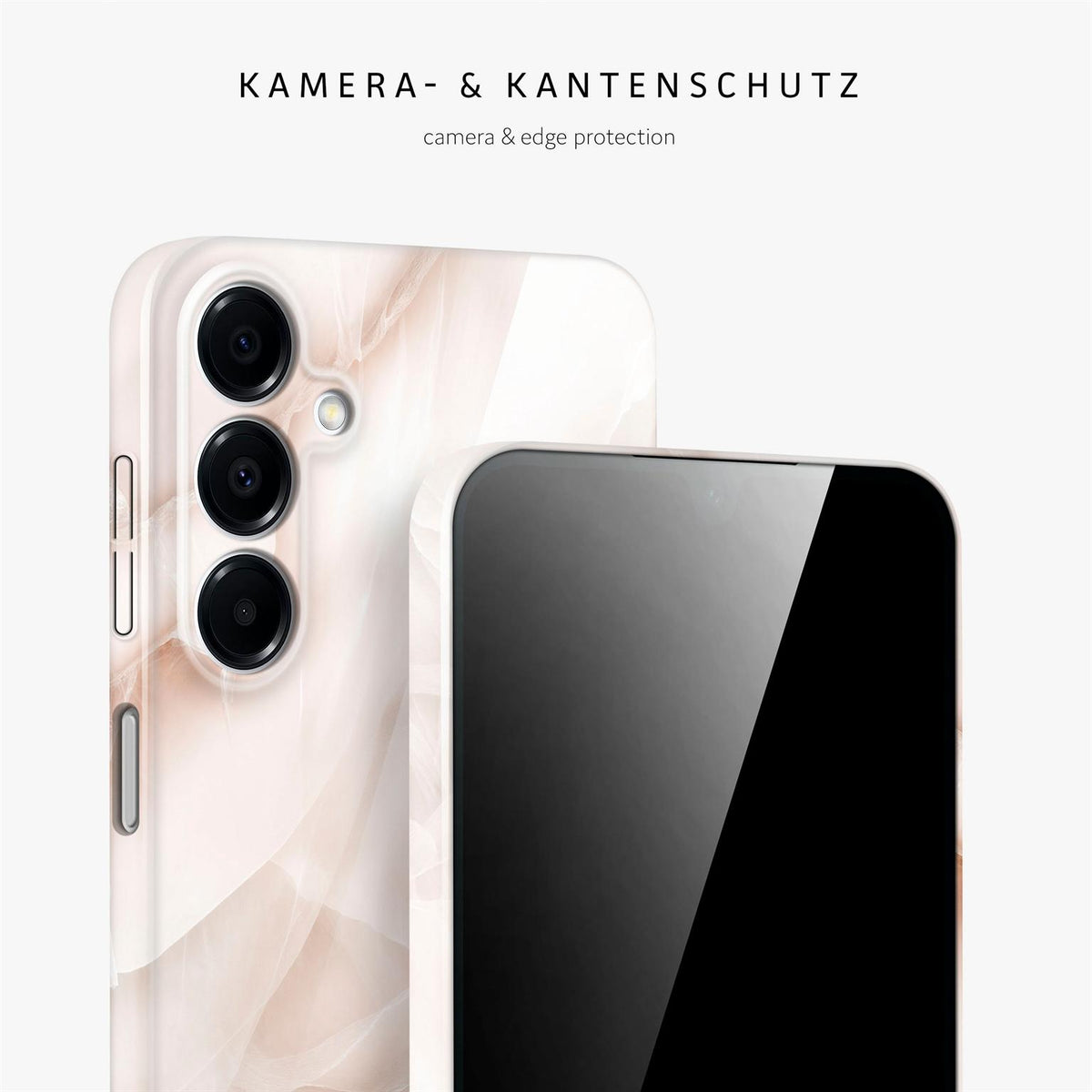 Bliss Cover für Samsung Galaxy A16 (4G) in der Farbe Soft Blush (Weiß)