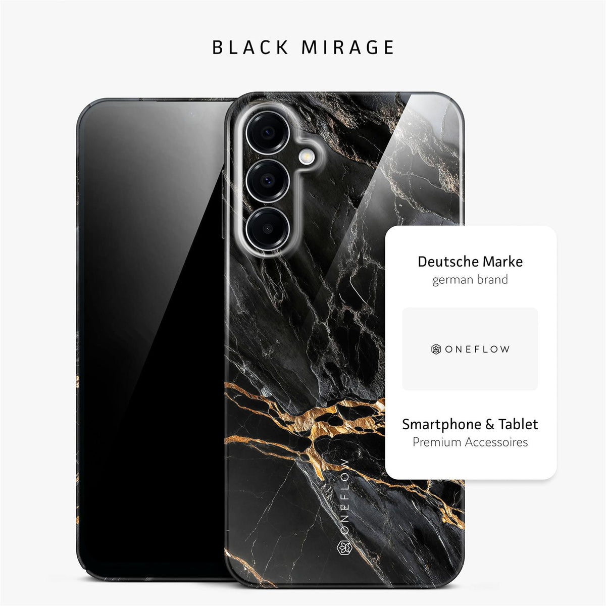 Bliss Cover für Samsung Galaxy A16 (4G) in der Farbe Black Mirage (Schwarz)