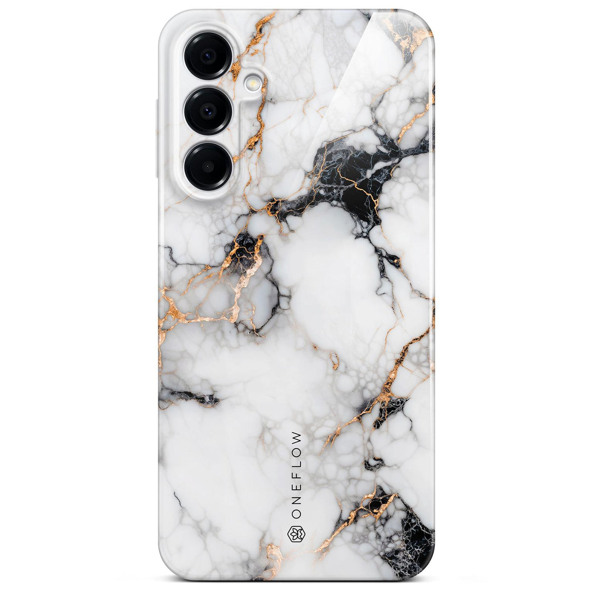 Bliss Cover für Samsung Galaxy A16 (4G) in der Farbe Marble Veil (Weiß)