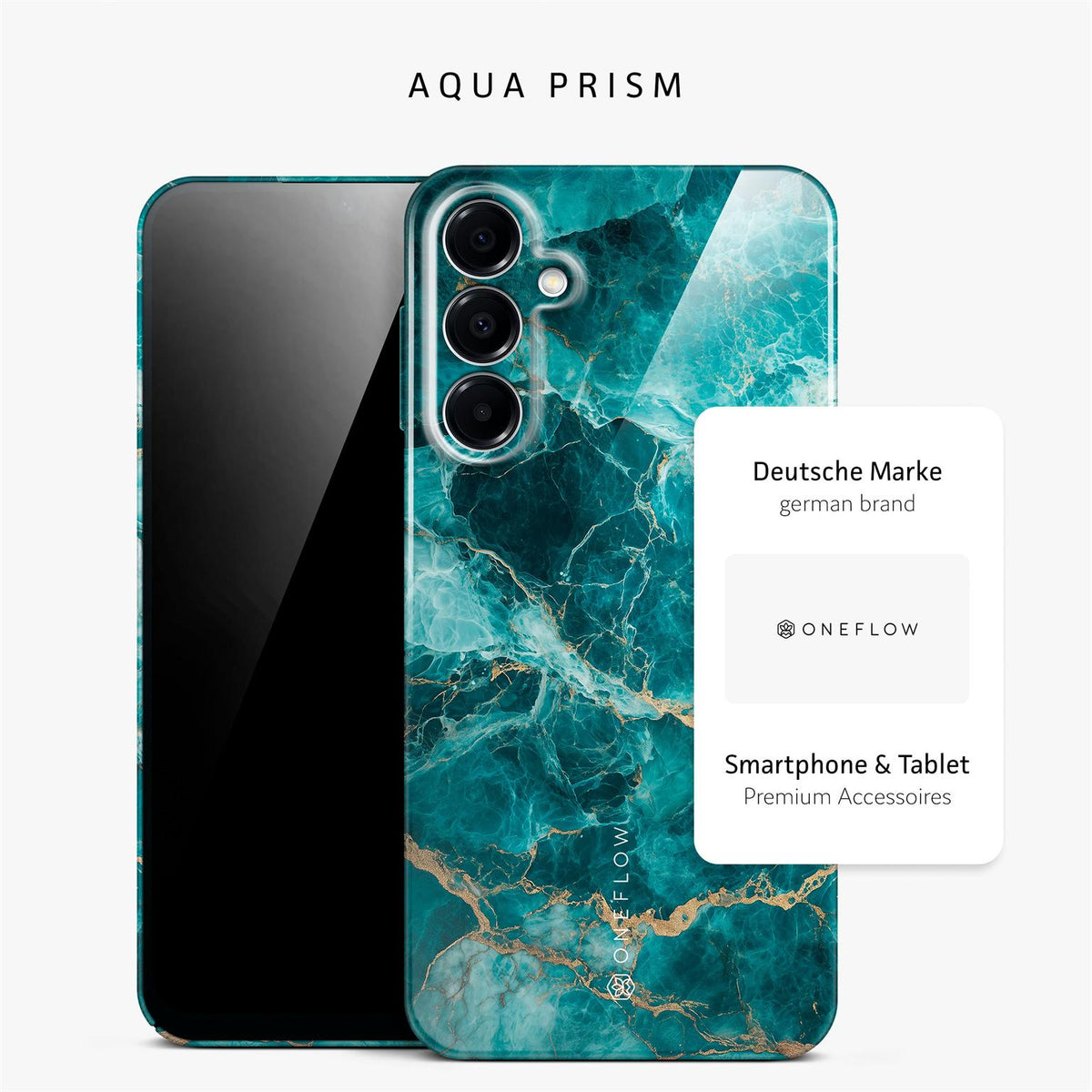 Bliss Cover für Samsung Galaxy A16 (4G) in der Farbe Aqua Prism (Blau)