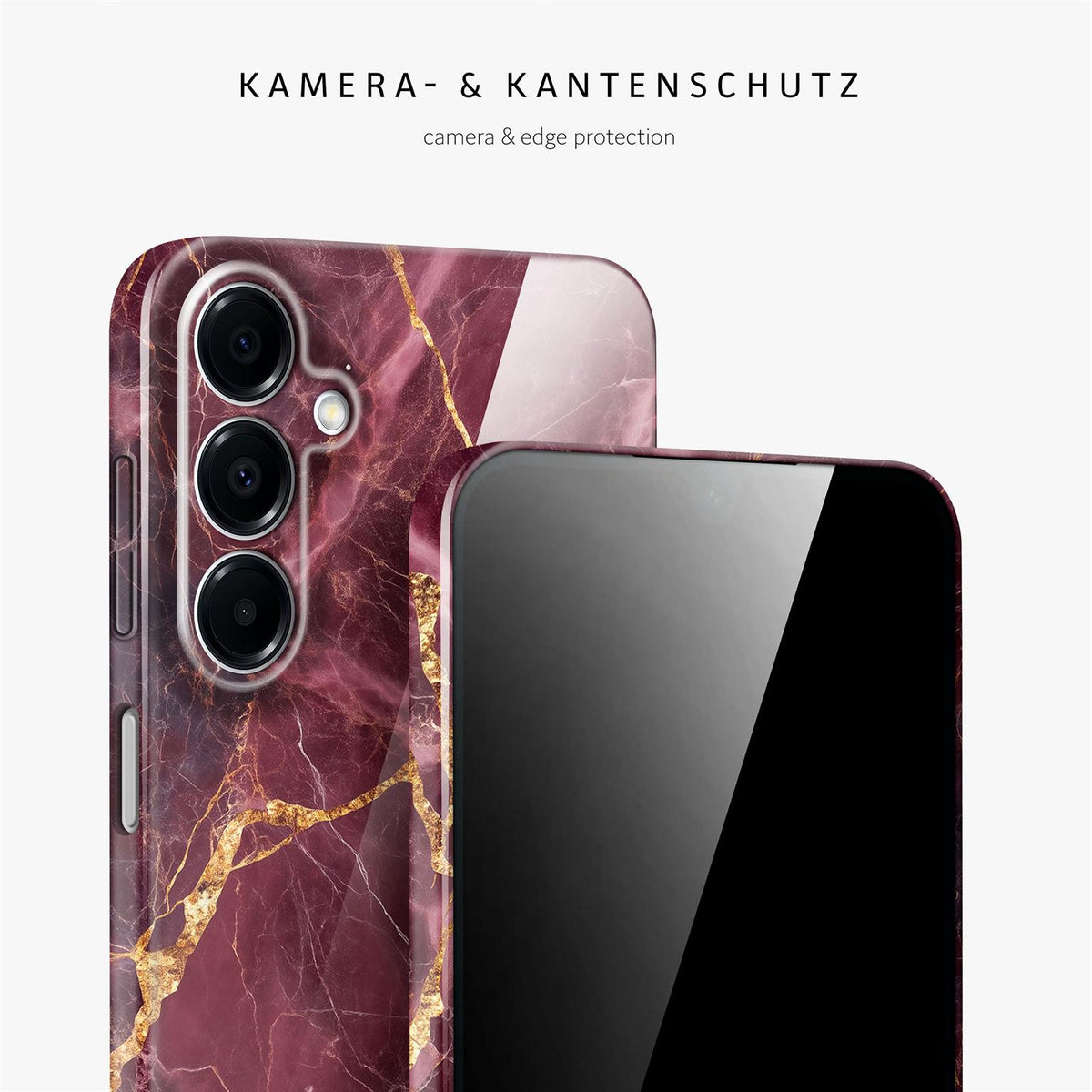 Bliss Cover für Samsung Galaxy A16 (4G) in der Farbe Velvet Wine (Rot)