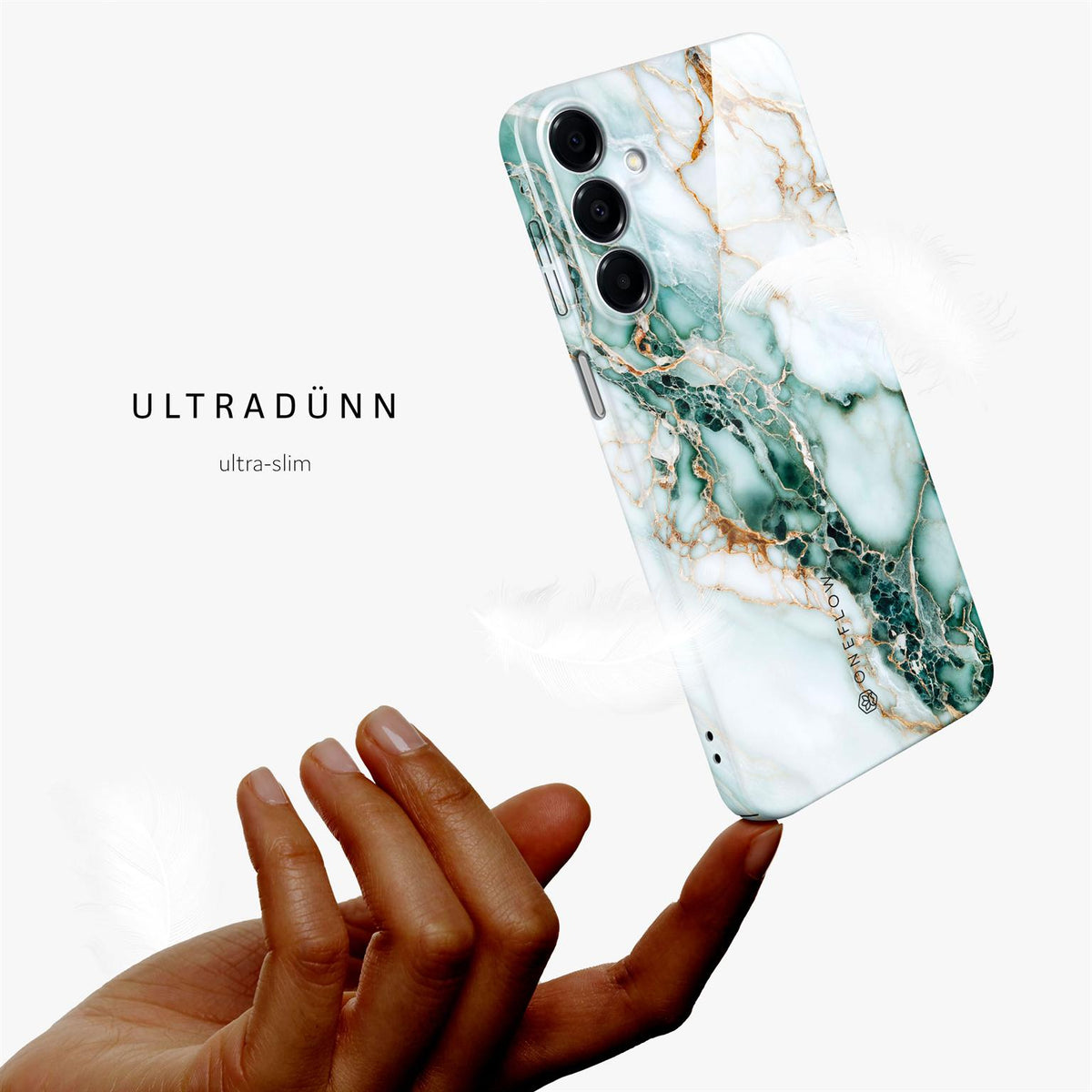 Bliss Cover für Samsung Galaxy A16 (4G) in der Farbe Jade Cascade (Grün)