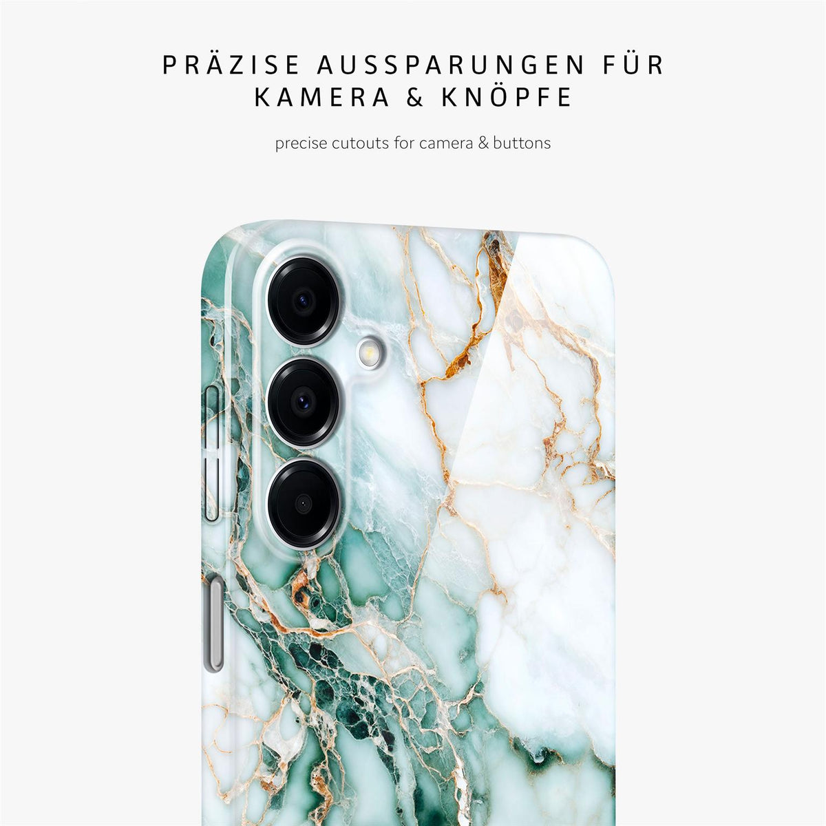 Bliss Cover für Samsung Galaxy A16 (4G) in der Farbe Jade Cascade (Grün)