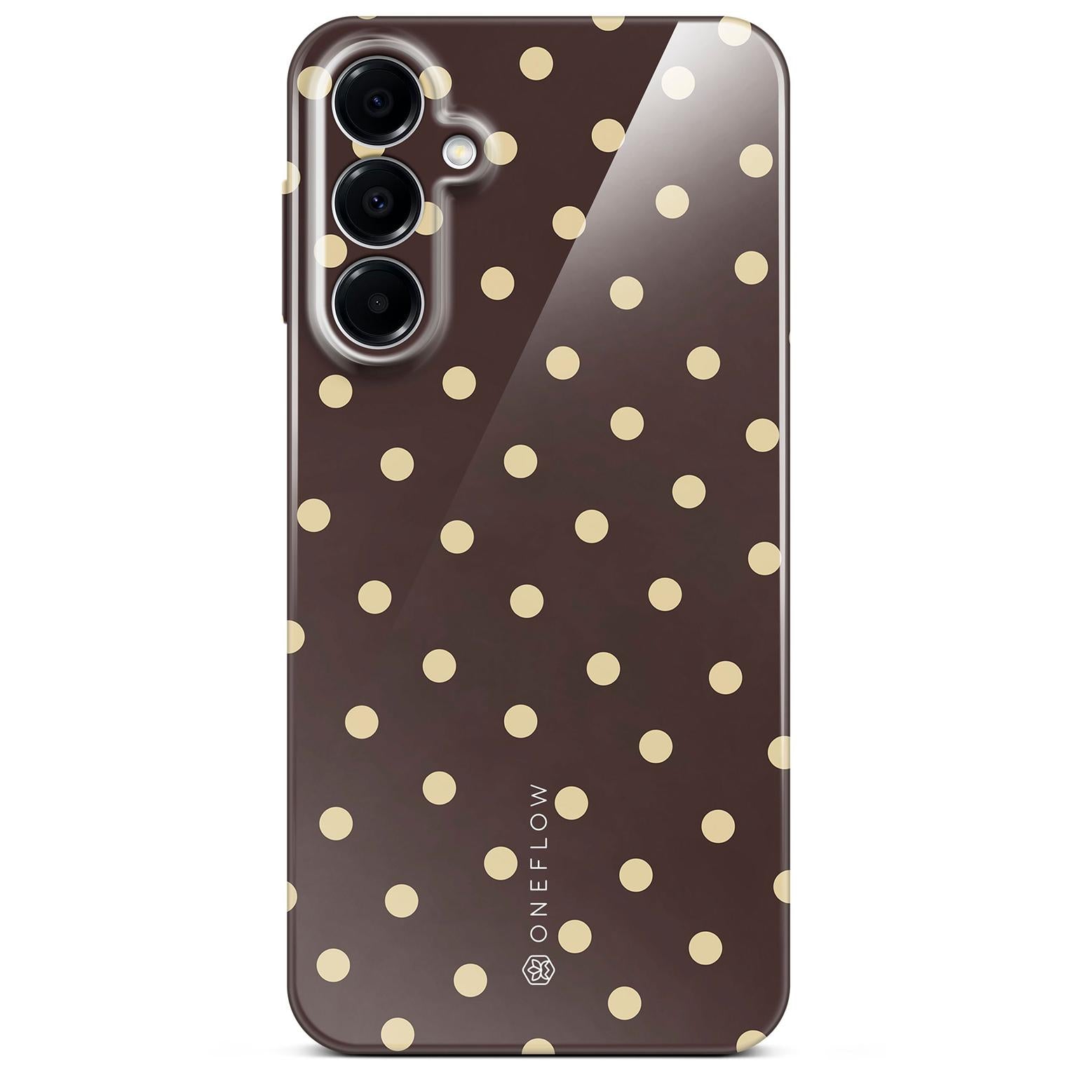 Splash Case für Samsung Galaxy A16 (4G) in der Farbe Espresso Sprinkles (Braun / Beige)