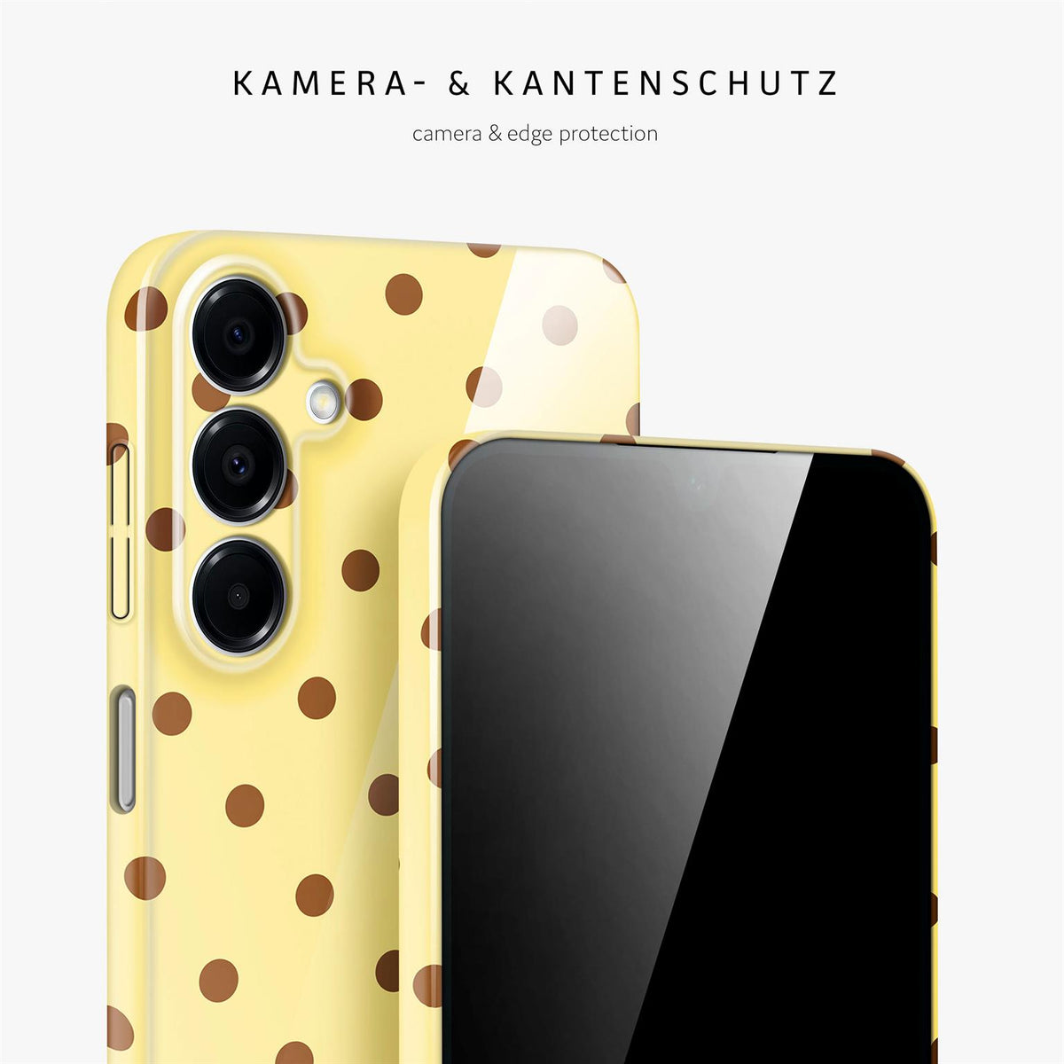 Splash Case für Samsung Galaxy A16 (4G) in der Farbe Buttercup Freckles (Gelb)