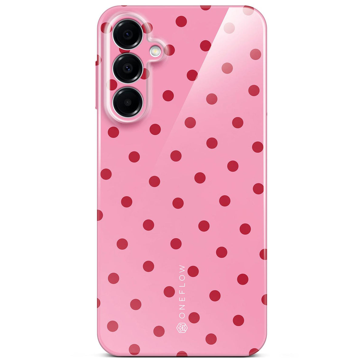 Splash Case für Samsung Galaxy A16 (4G) in der Farbe Berry Dots (Rosa / Pink)
