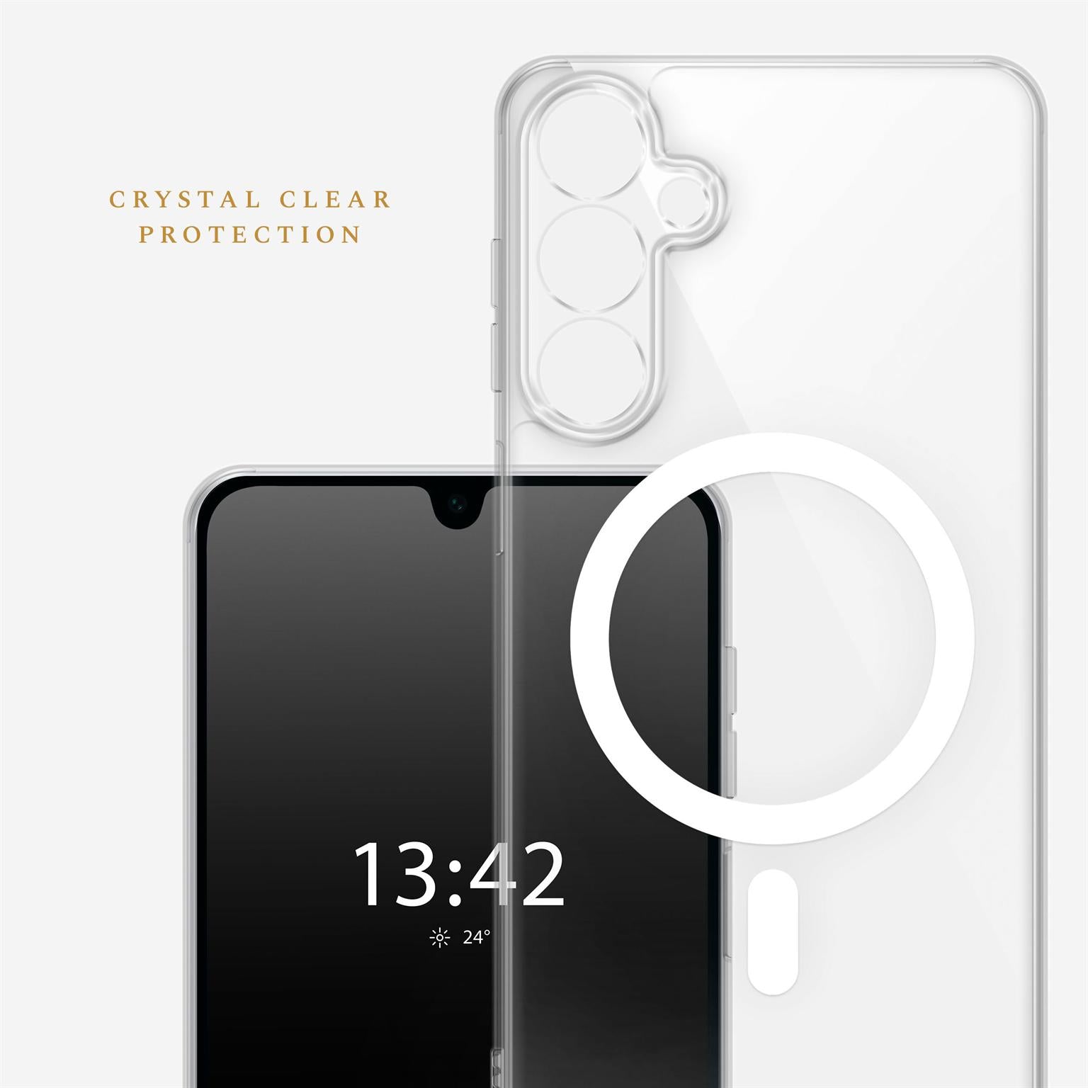 Nova Case für Samsung Galaxy A16 (4G) in der Farbe Clear (Farblos (transparent))
