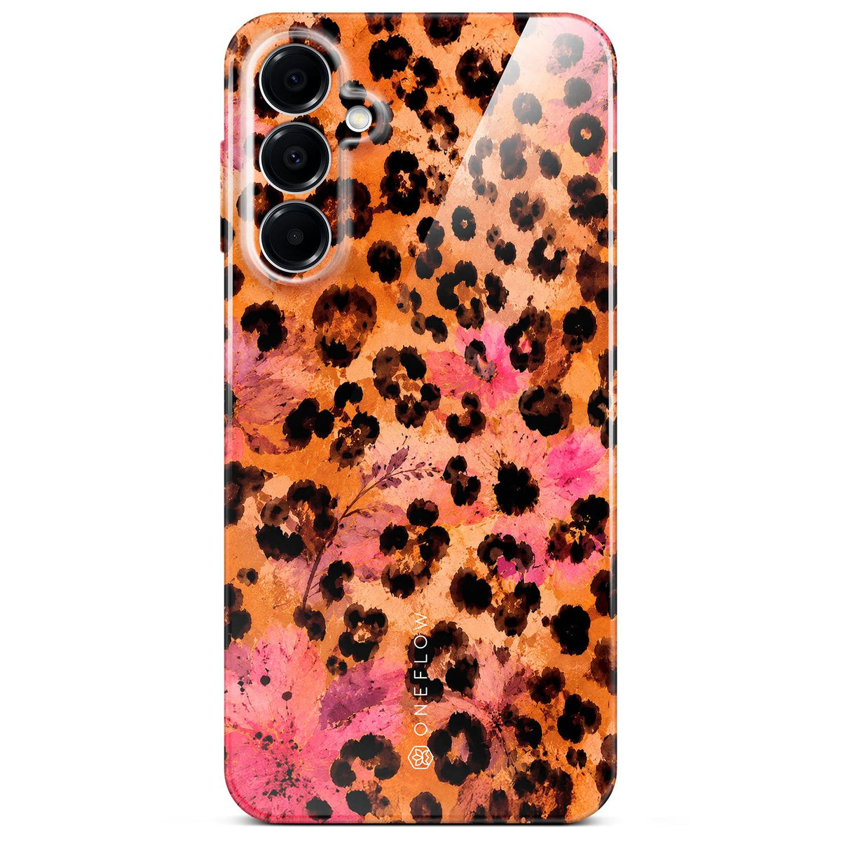 Splash Case für Samsung Galaxy A16 5G in der Farbe Glam Safari (Orange)