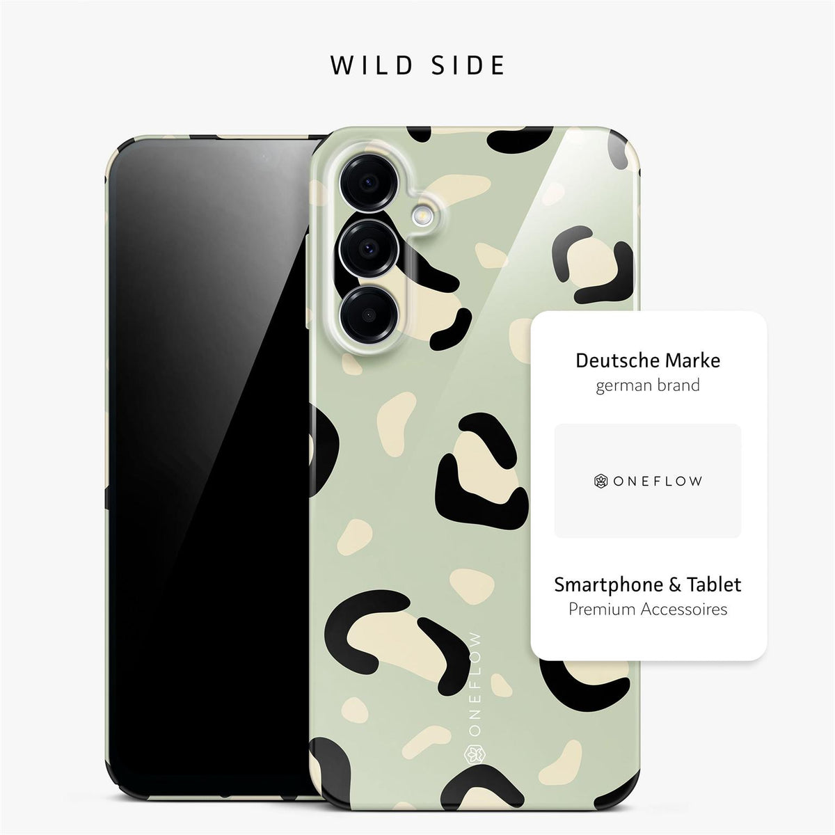 Splash Case für Samsung Galaxy A16 5G in der Farbe Wild Side (Braun / Beige)