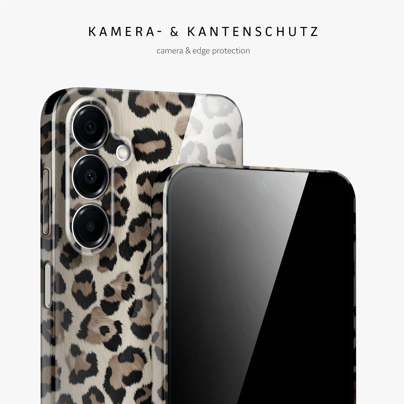 Wild Cover für Samsung Galaxy A16 5G in der Farbe Golden Leopard (Gold)