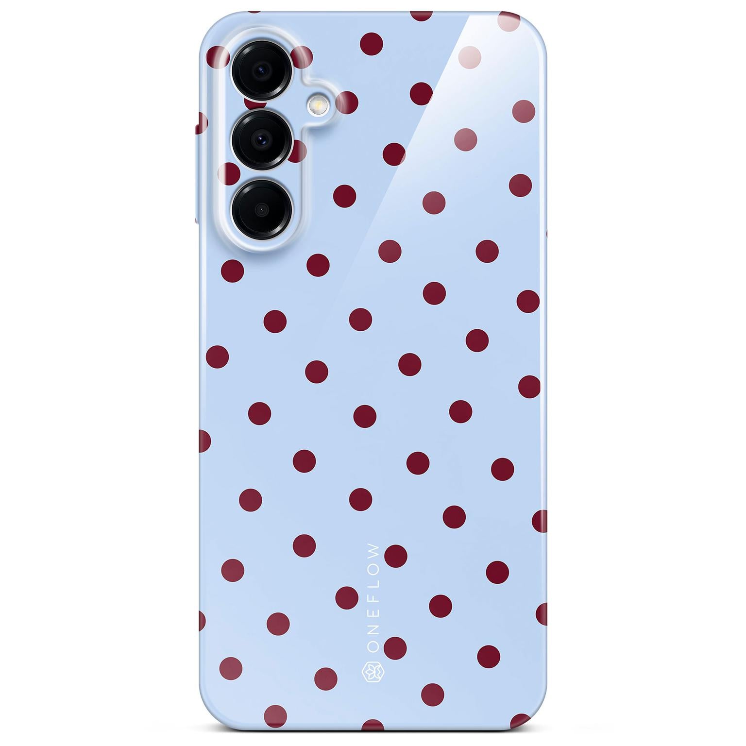 Splash Case für Samsung Galaxy A16 5G in der Farbe Cherry Sky (Blau)