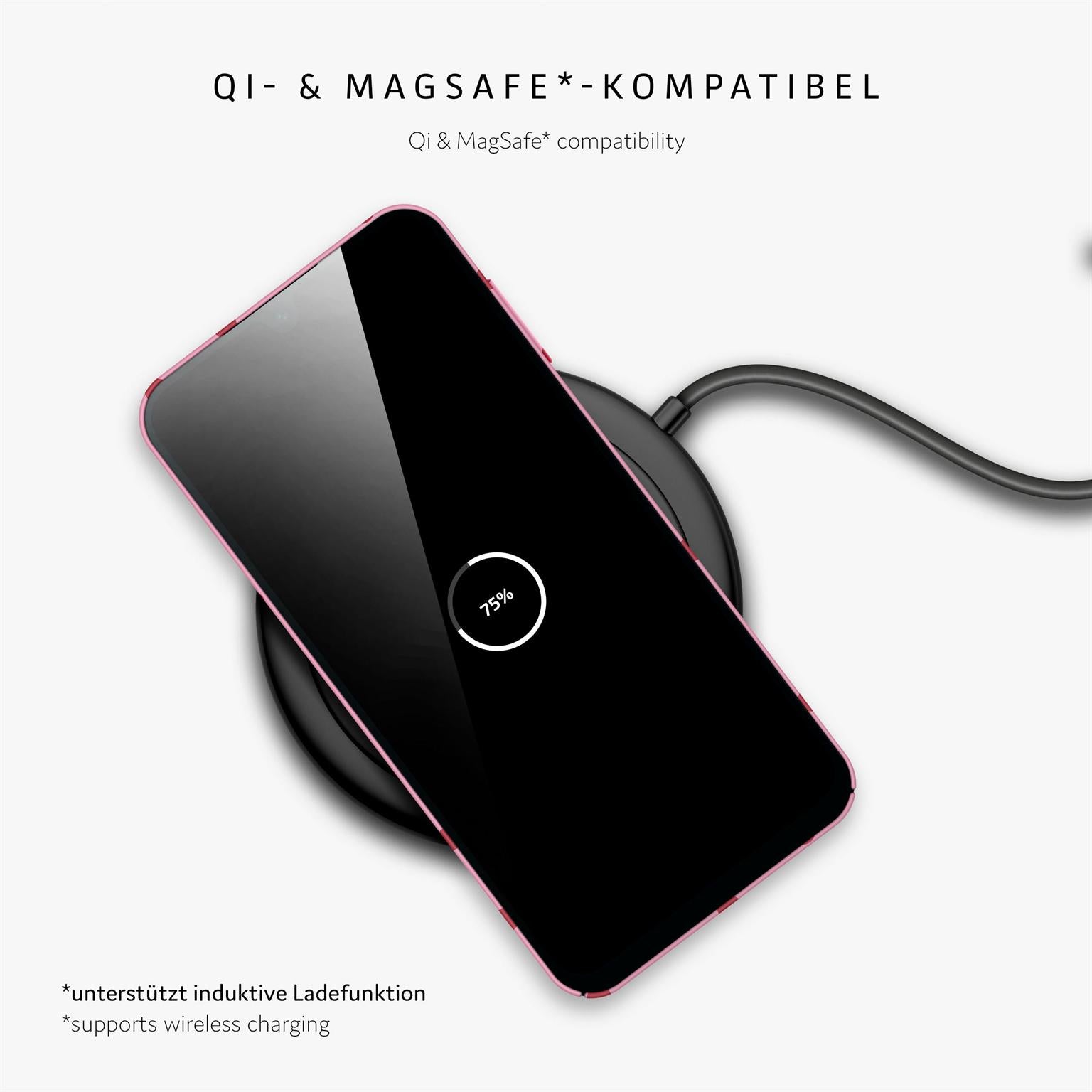 Splash Case für Samsung Galaxy A16 5G in der Farbe Berry Dots (Rosa / Pink)