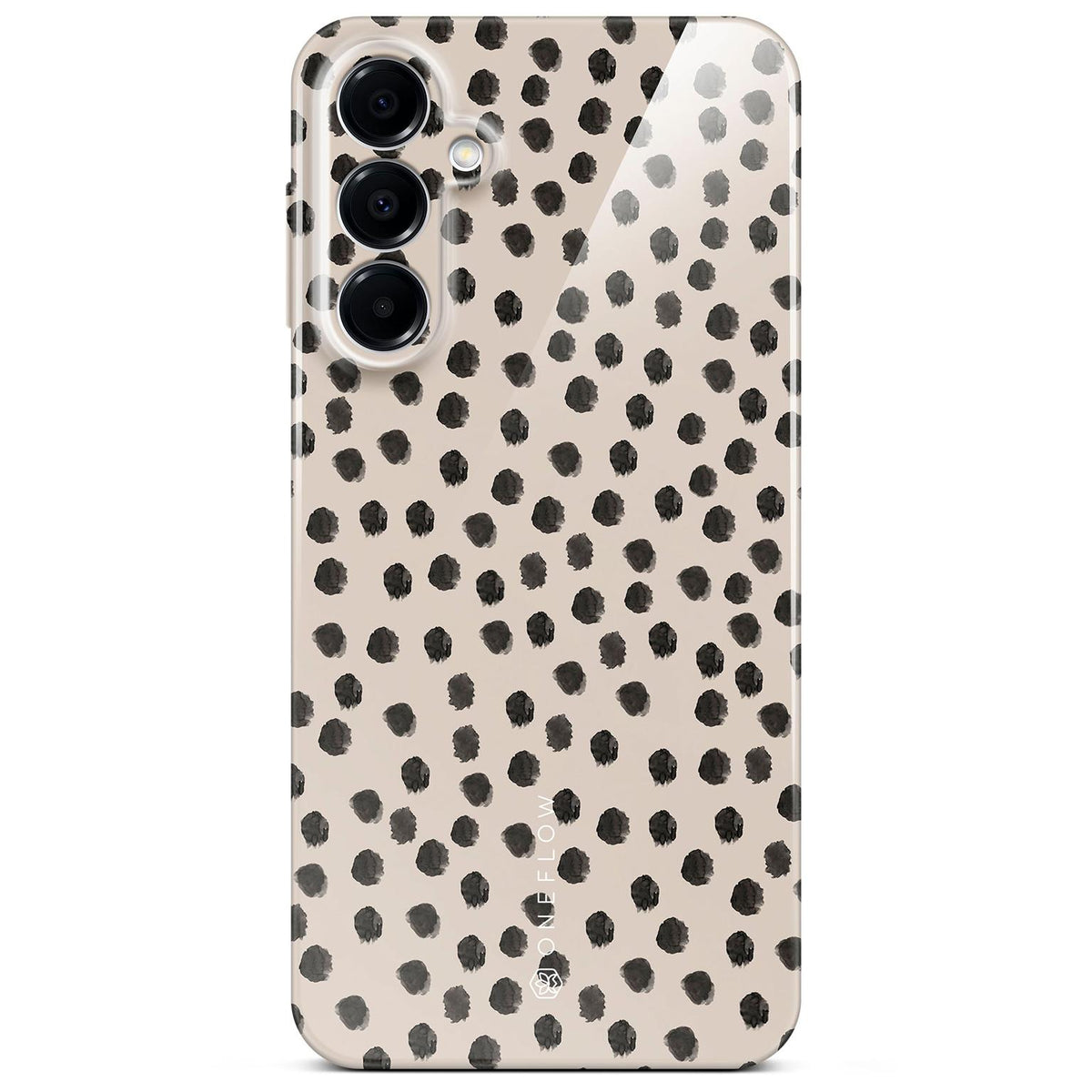 Splash Case für Samsung Galaxy A16 5G in der Farbe Cookies & Cream (Braun / Beige)