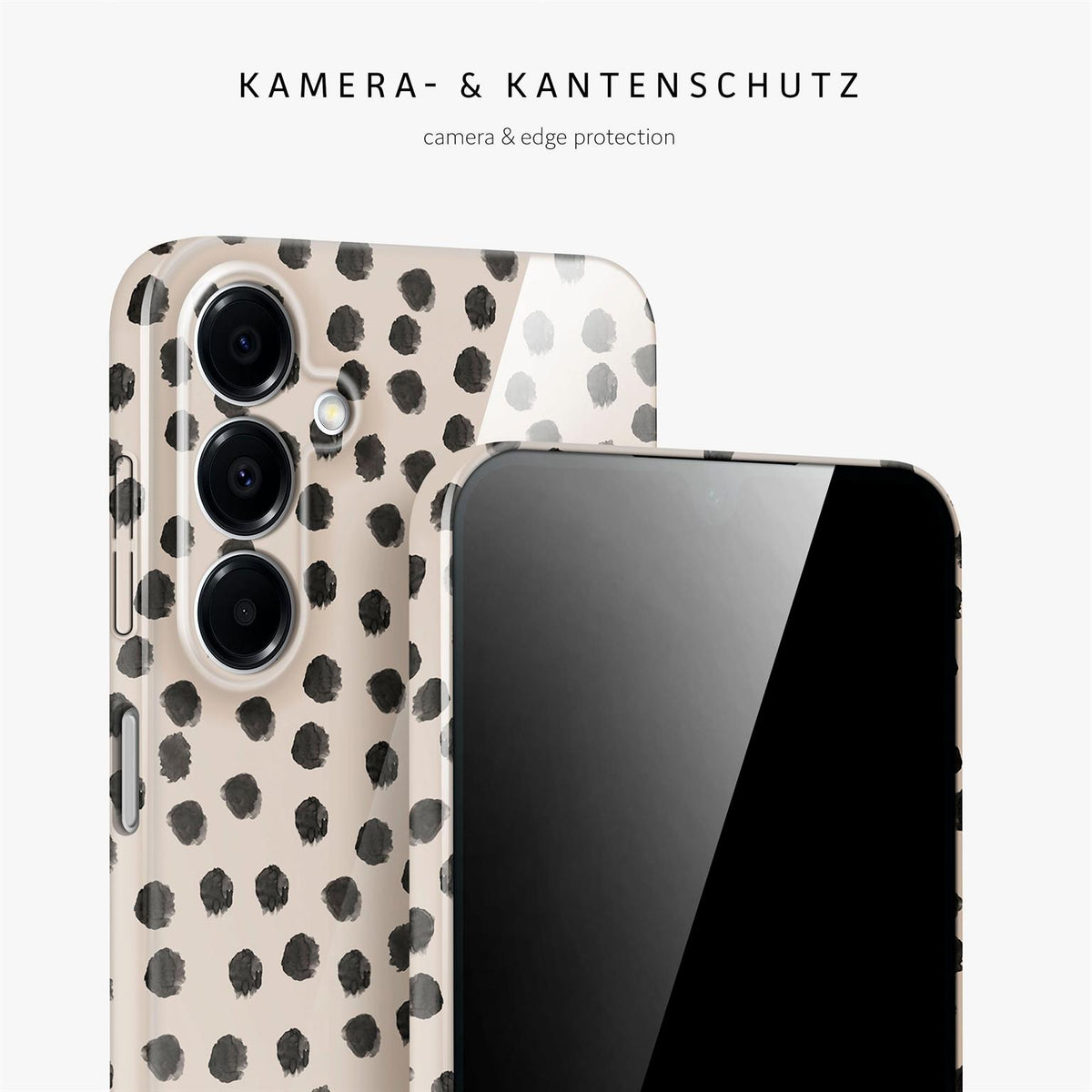 Splash Case für Samsung Galaxy A16 5G in der Farbe Cookies & Cream (Braun / Beige)