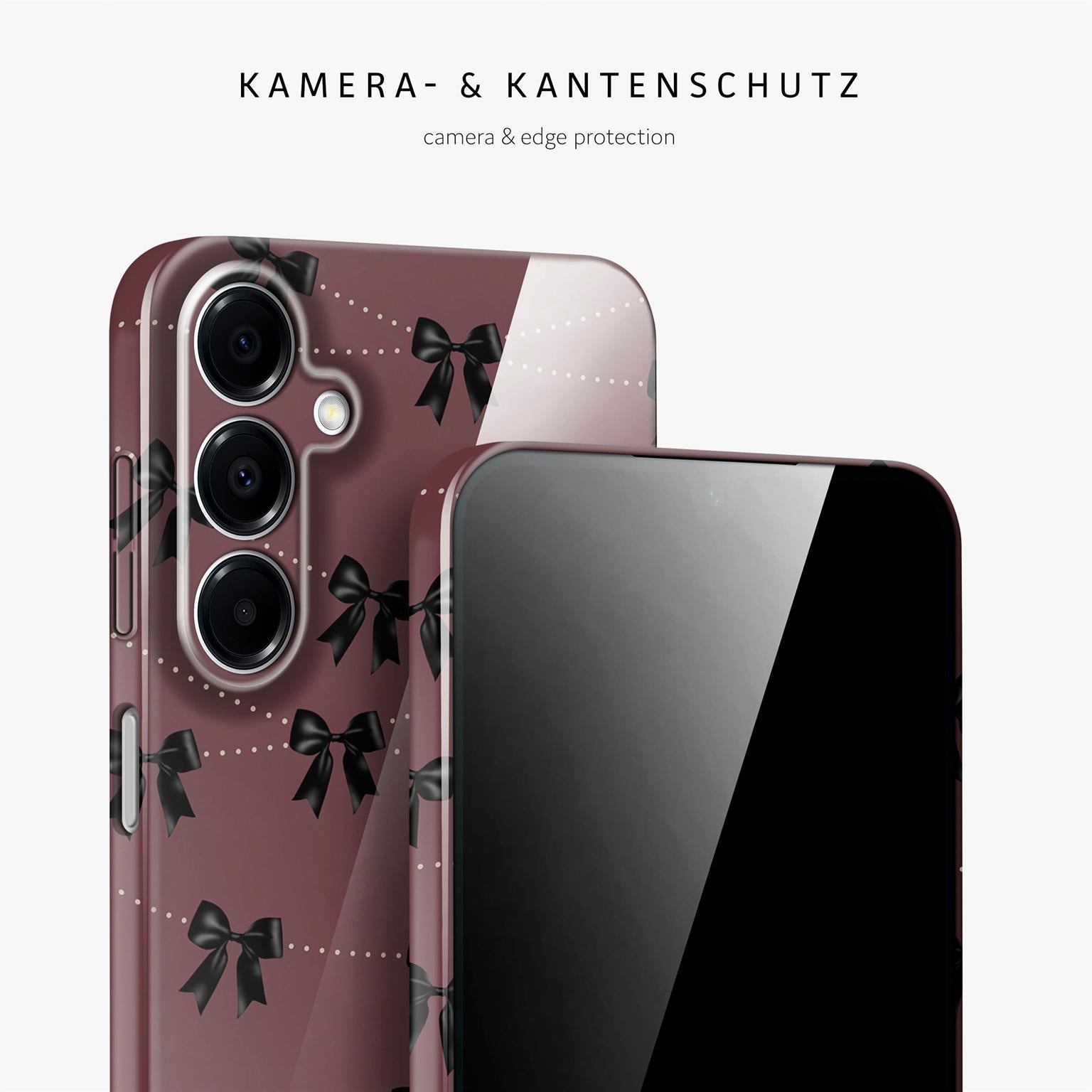 Splash Case für Samsung Galaxy A16 5G in der Farbe Parisian Kiss (Rot)