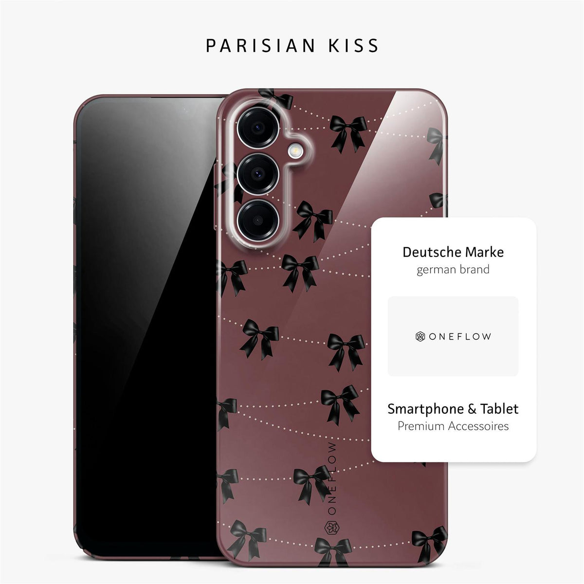 Splash Case für Samsung Galaxy A16 5G in der Farbe Parisian Kiss (Rot)