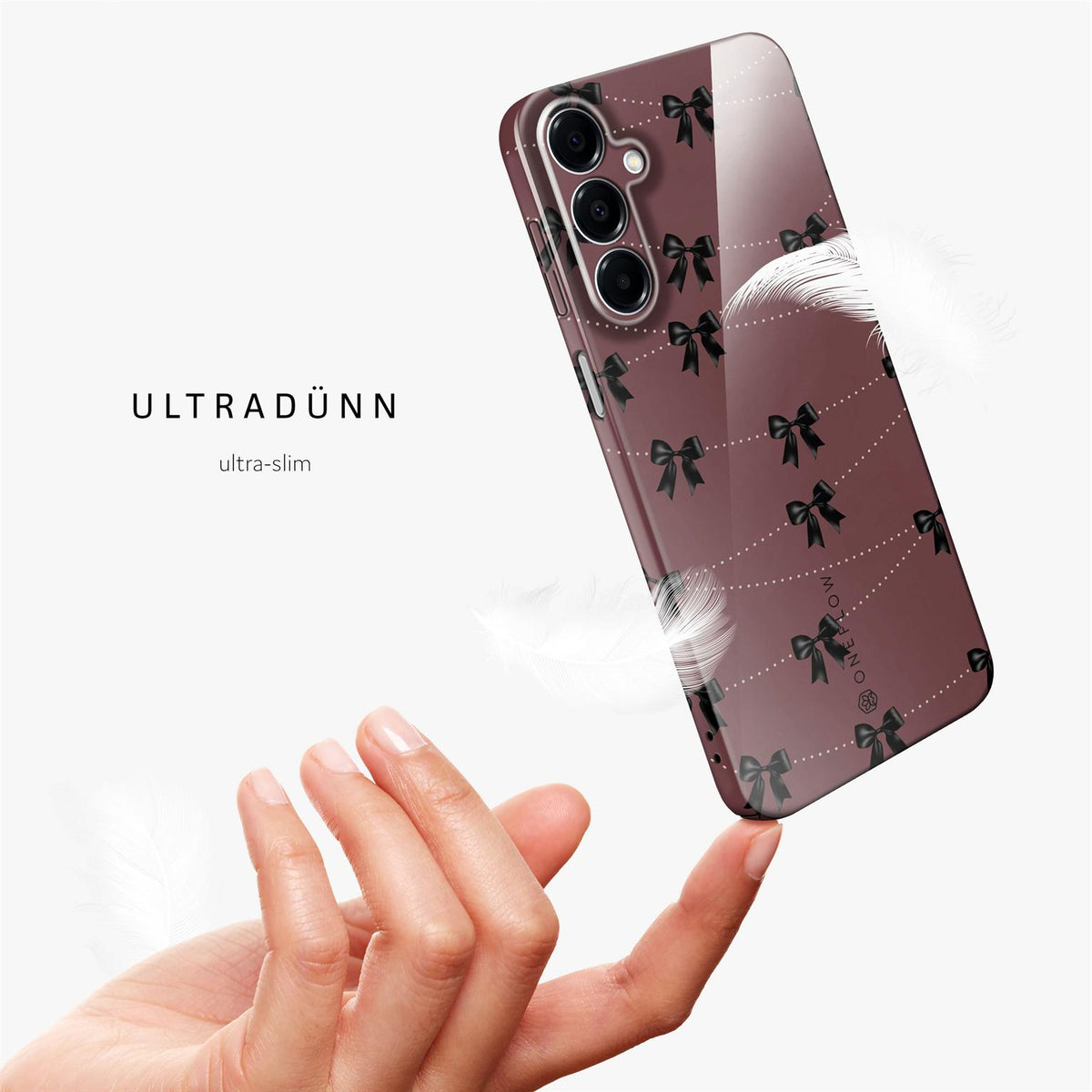 Splash Case für Samsung Galaxy A16 5G in der Farbe Parisian Kiss (Rot)
