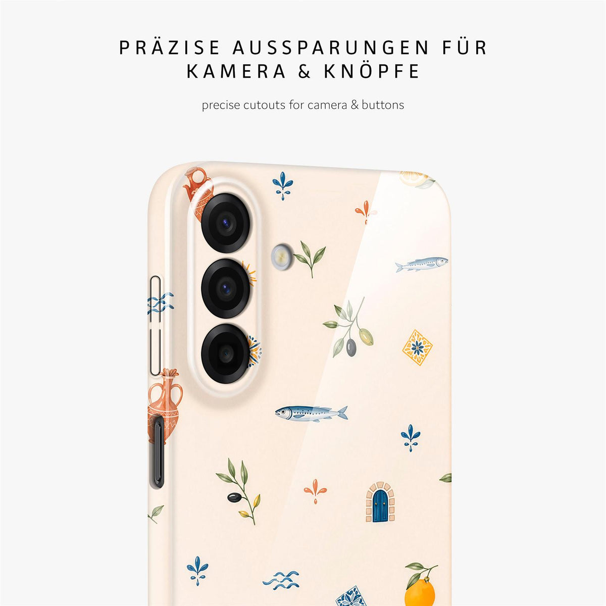 Splash Case für Samsung Galaxy A17 (4G) in der Farbe Island Market (Mehrfarbig (bunt))