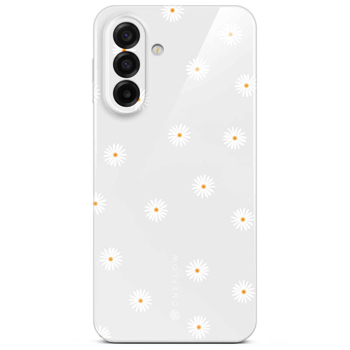 Splash Case für Samsung Galaxy A17 (4G) in der Farbe Daisy Delight (Grau)