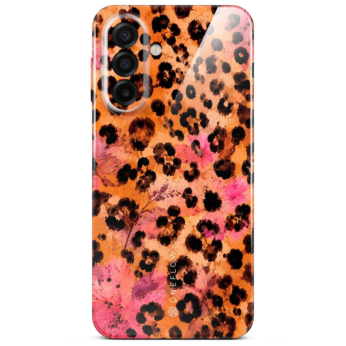 Splash Case für Samsung Galaxy A17 (4G) in der Farbe Glam Safari (Orange)