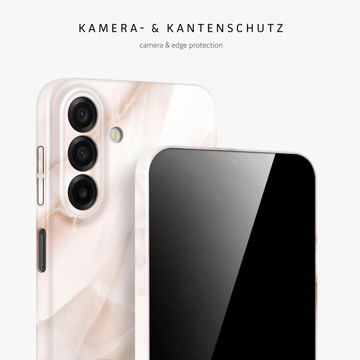 Bliss Cover für Samsung Galaxy A17 (4G) in der Farbe Soft Blush (Weiß)