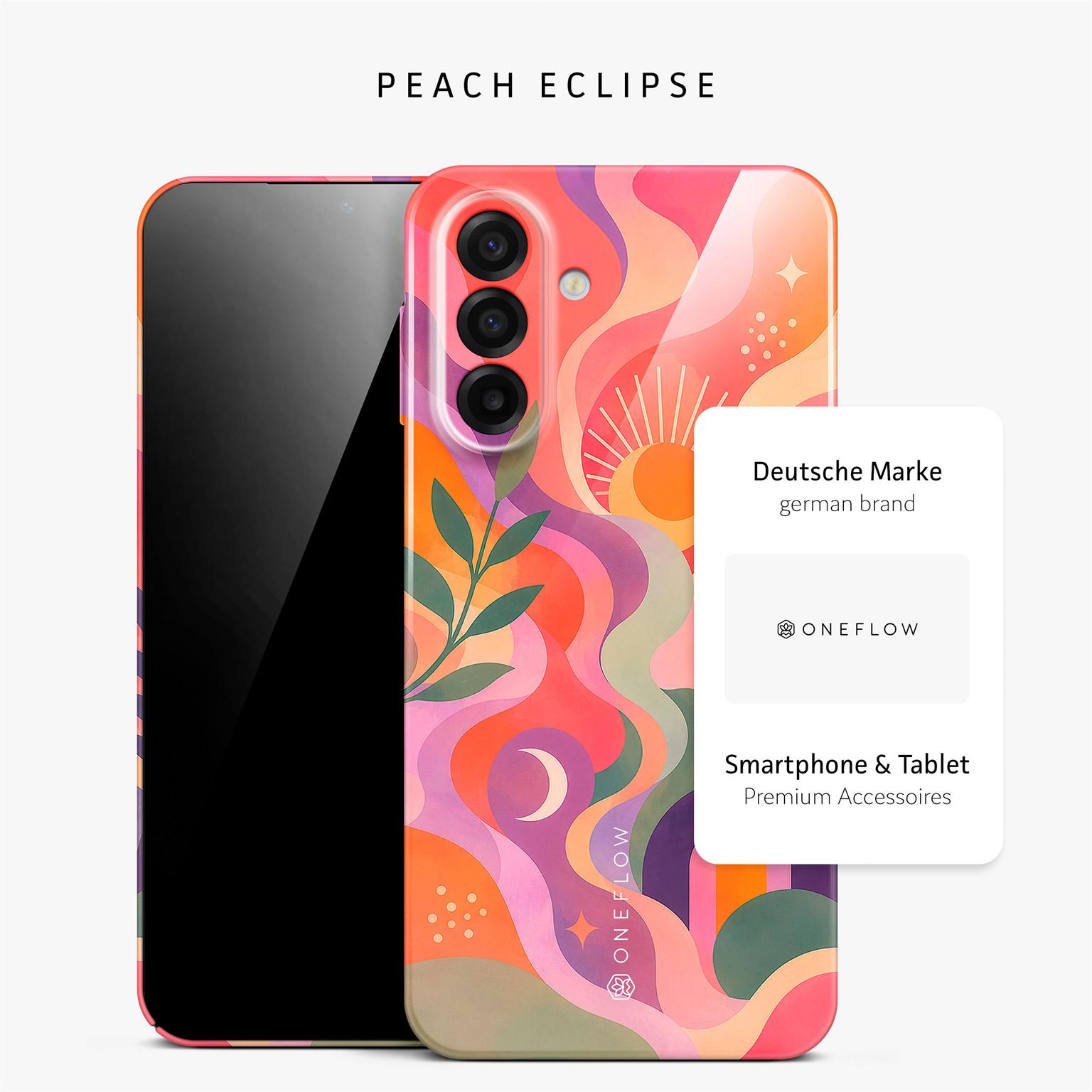 Splash Case für Samsung Galaxy A17 (4G) in der Farbe Peach Eclipse (Mehrfarbig (bunt))