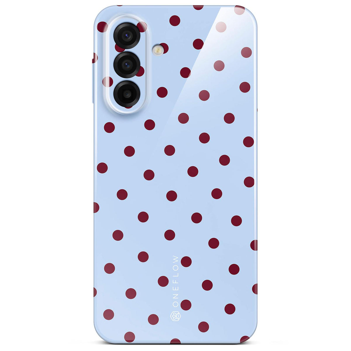 Splash Case für Samsung Galaxy A17 (4G) in der Farbe Cherry Sky (Blau)