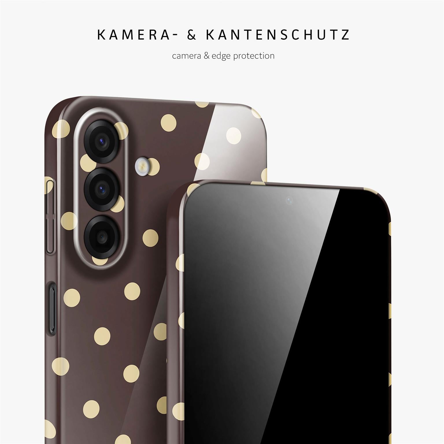 Splash Case für Samsung Galaxy A17 (4G) in der Farbe Espresso Sprinkles (Braun / Beige)