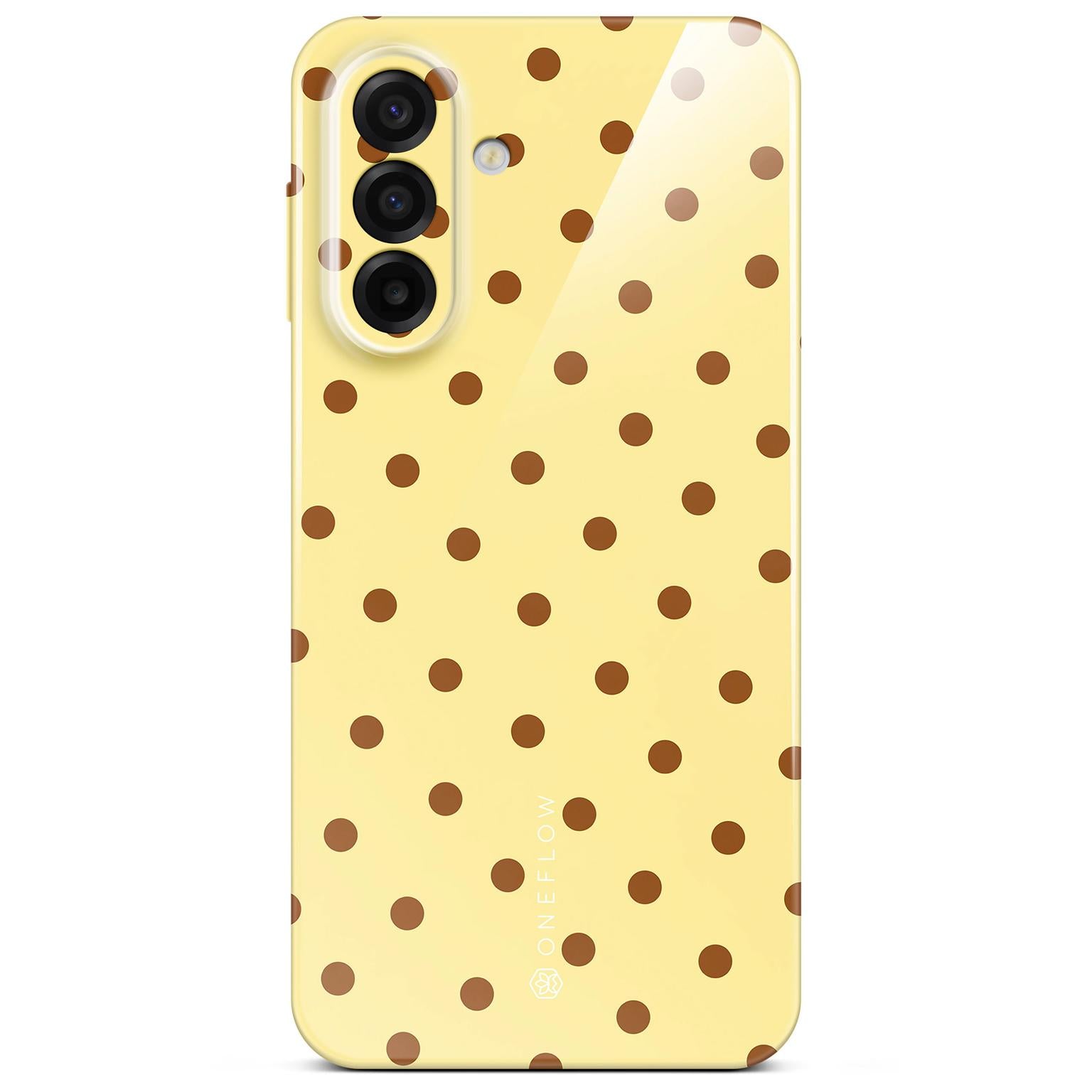 Splash Case für Samsung Galaxy A17 (4G) in der Farbe Buttercup Freckles (Gelb)