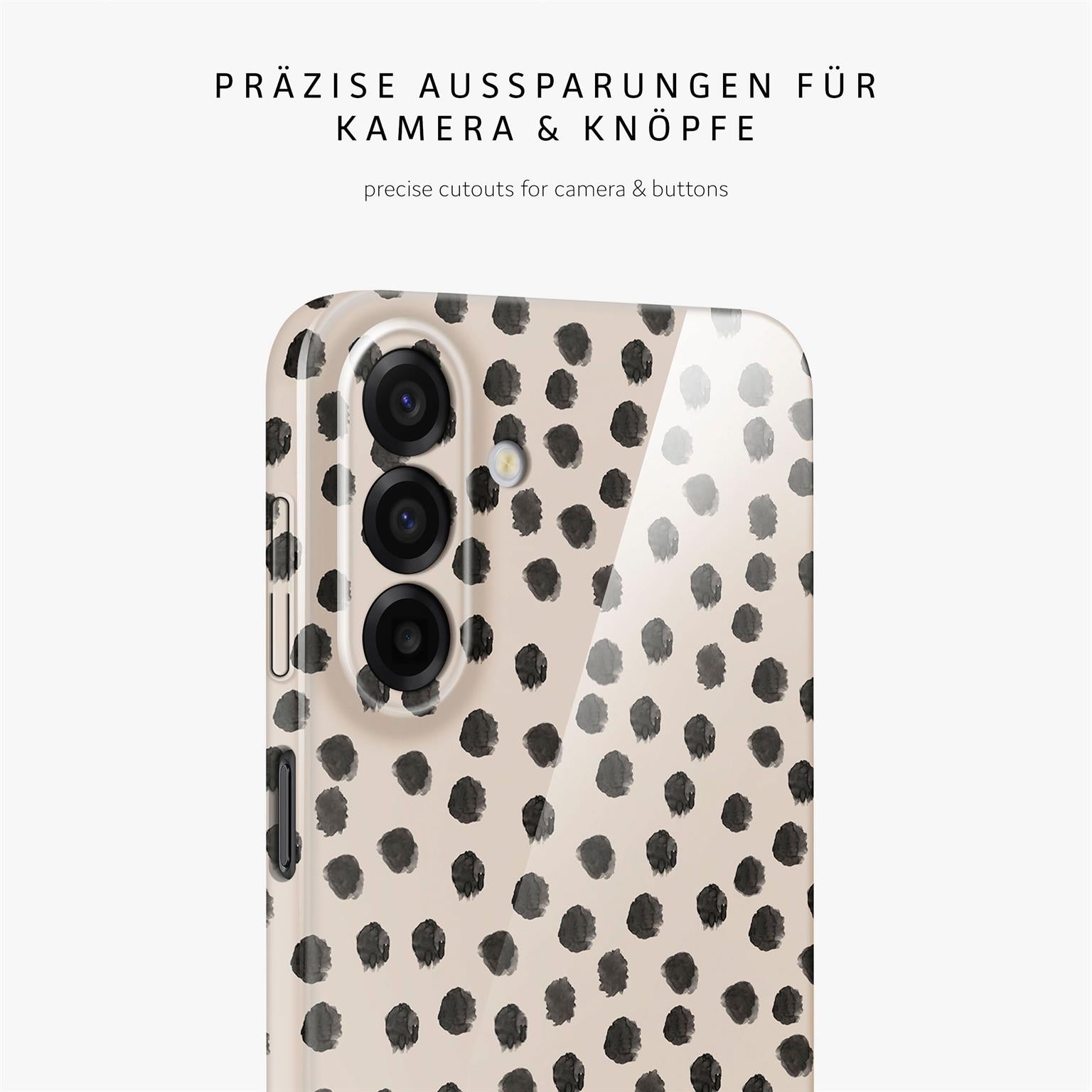 Splash Case für Samsung Galaxy A17 (4G) in der Farbe Cookies & Cream (Braun / Beige)