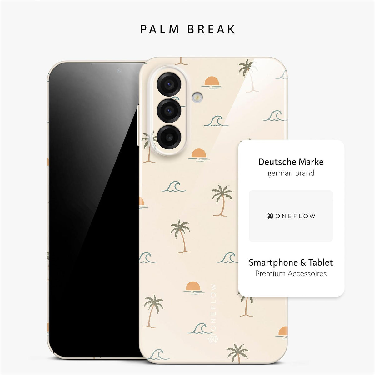 Splash Case für Samsung Galaxy A17 (4G) in der Farbe Palm Break (Mehrfarbig (bunt))