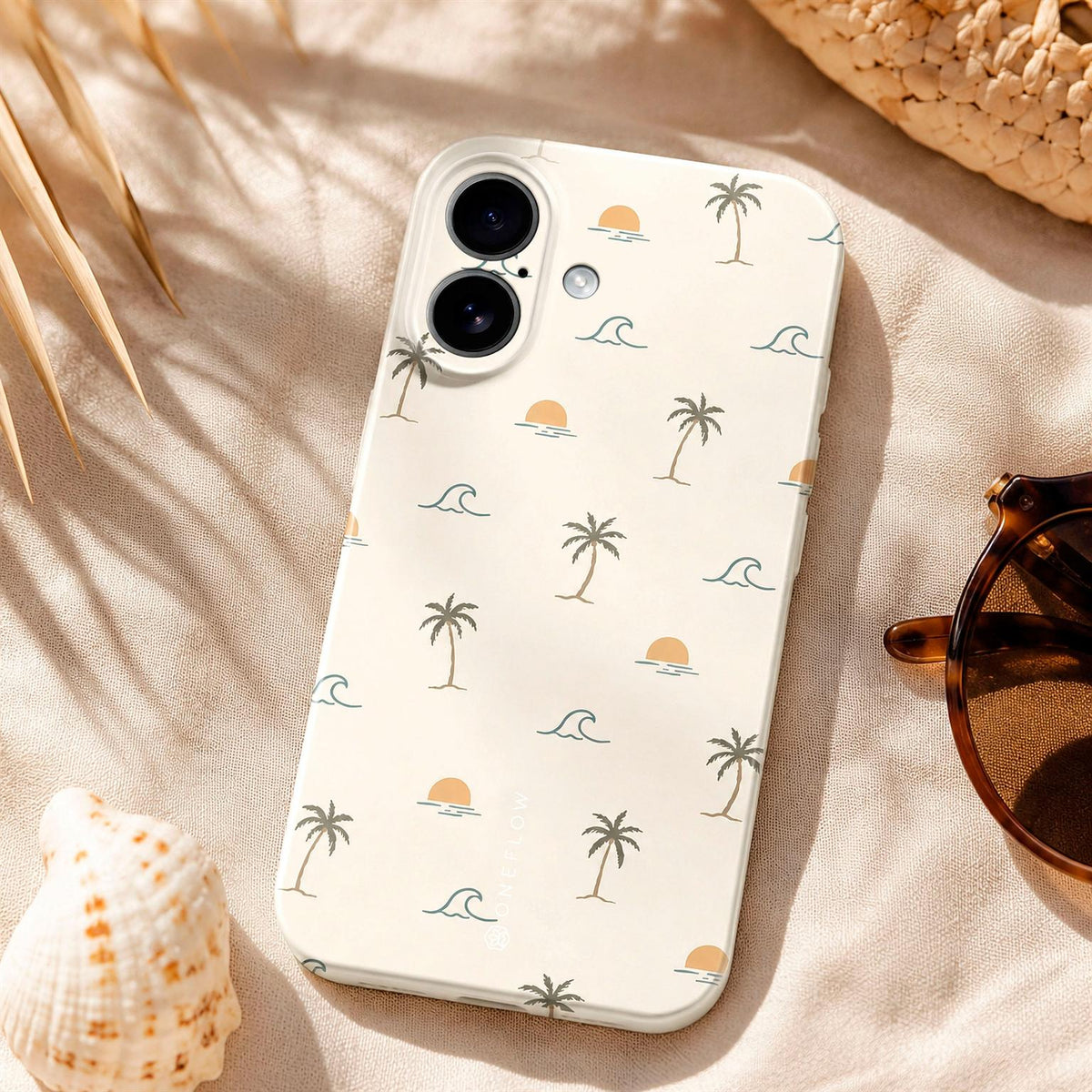 Splash Case für Samsung Galaxy A17 (4G) in der Farbe Palm Break (Mehrfarbig (bunt))