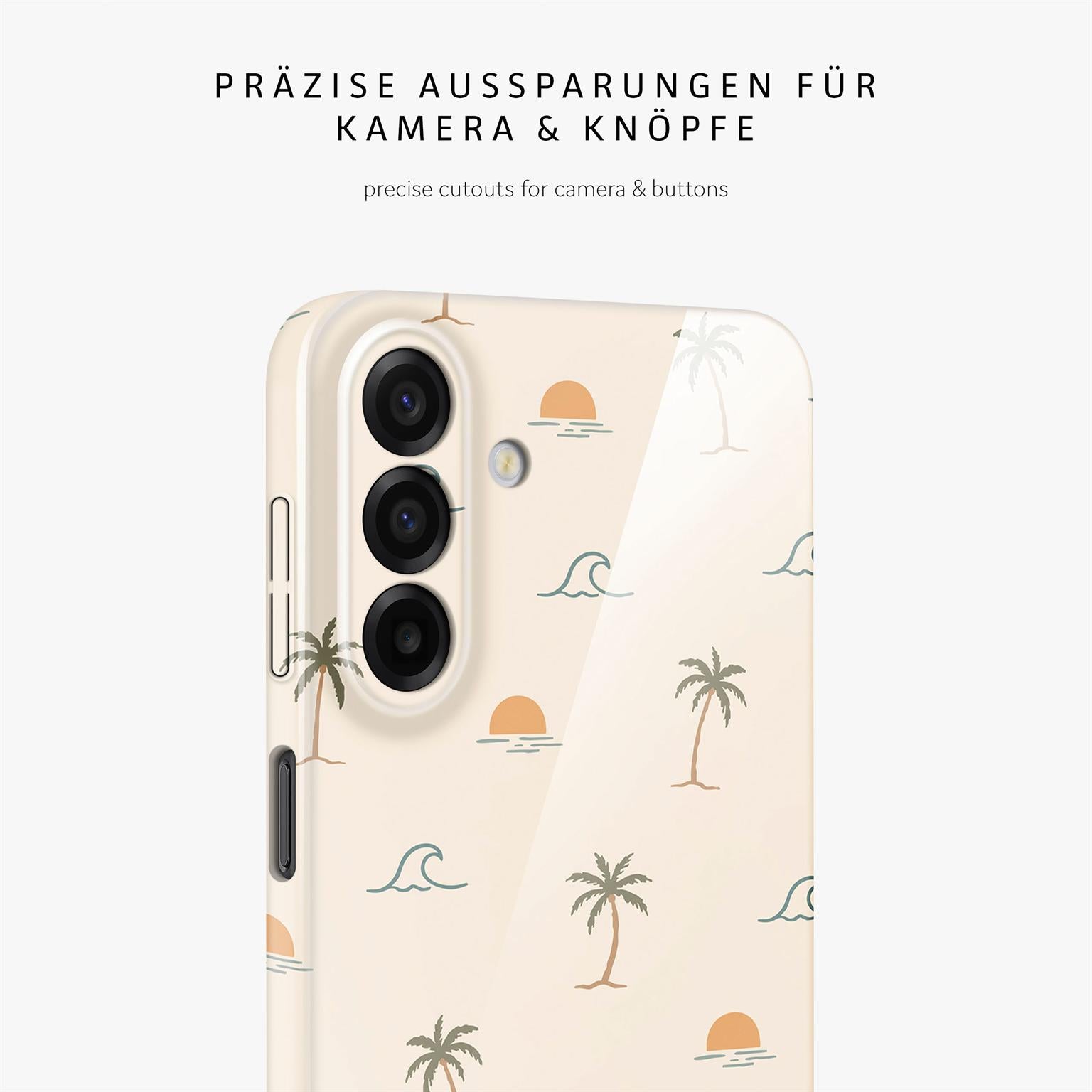 Splash Case für Samsung Galaxy A17 (4G) in der Farbe Palm Break (Mehrfarbig (bunt))