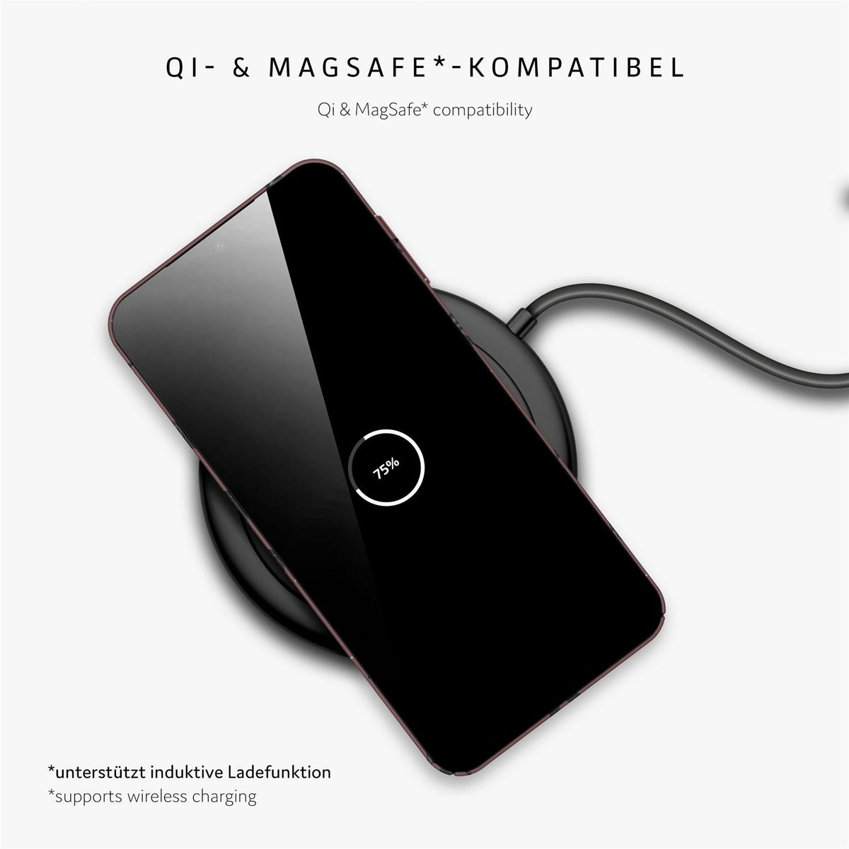 Splash Case für Samsung Galaxy A17 (4G) in der Farbe Parisian Kiss (Rot)