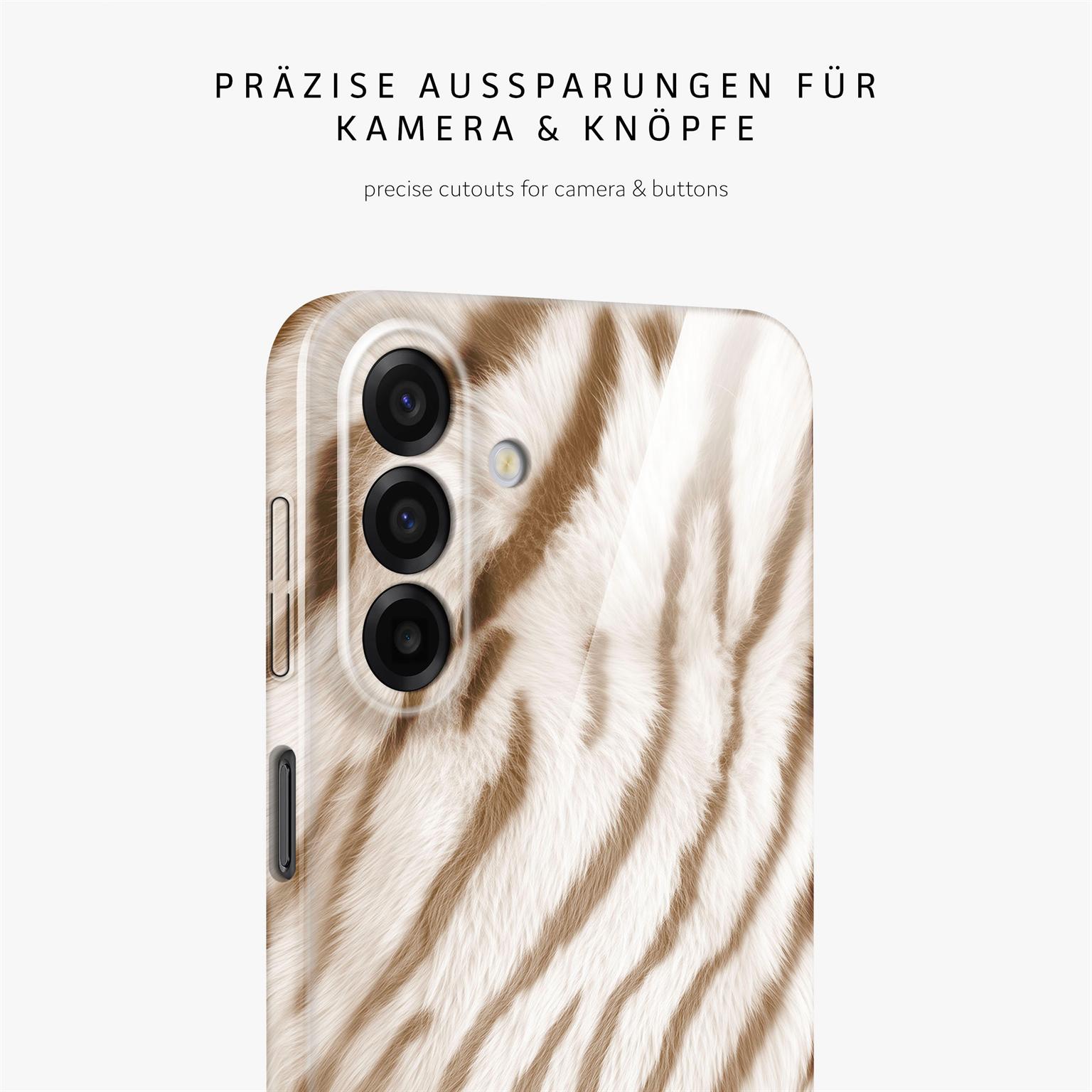 Wild Cover für Samsung Galaxy A17 (4G) in der Farbe Caramel Tiger (Braun / Beige)