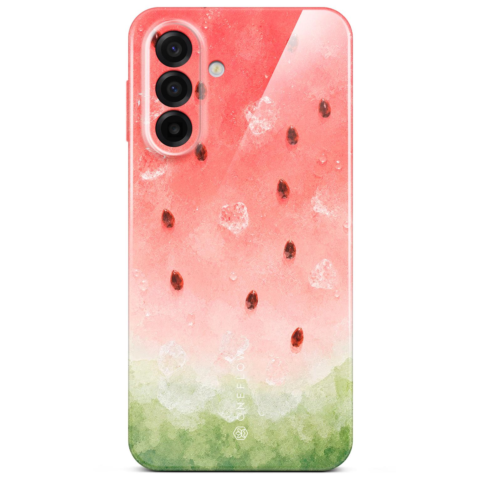 Splash Case für Samsung Galaxy A17 (4G) in der Farbe Melon Drip (Rot)